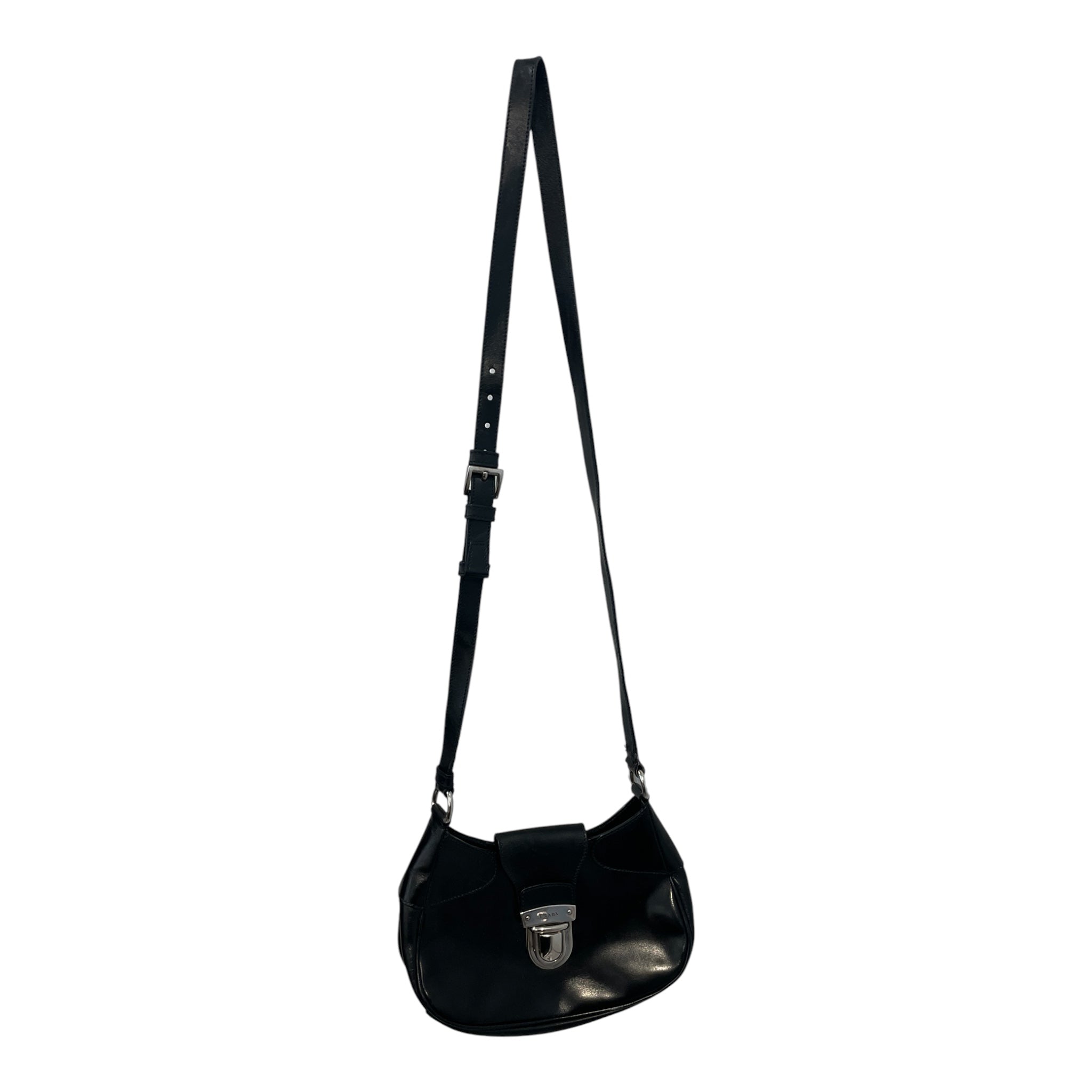 PRADA/Hand Bag/Leather/BLK/J87Y6HM view 1
