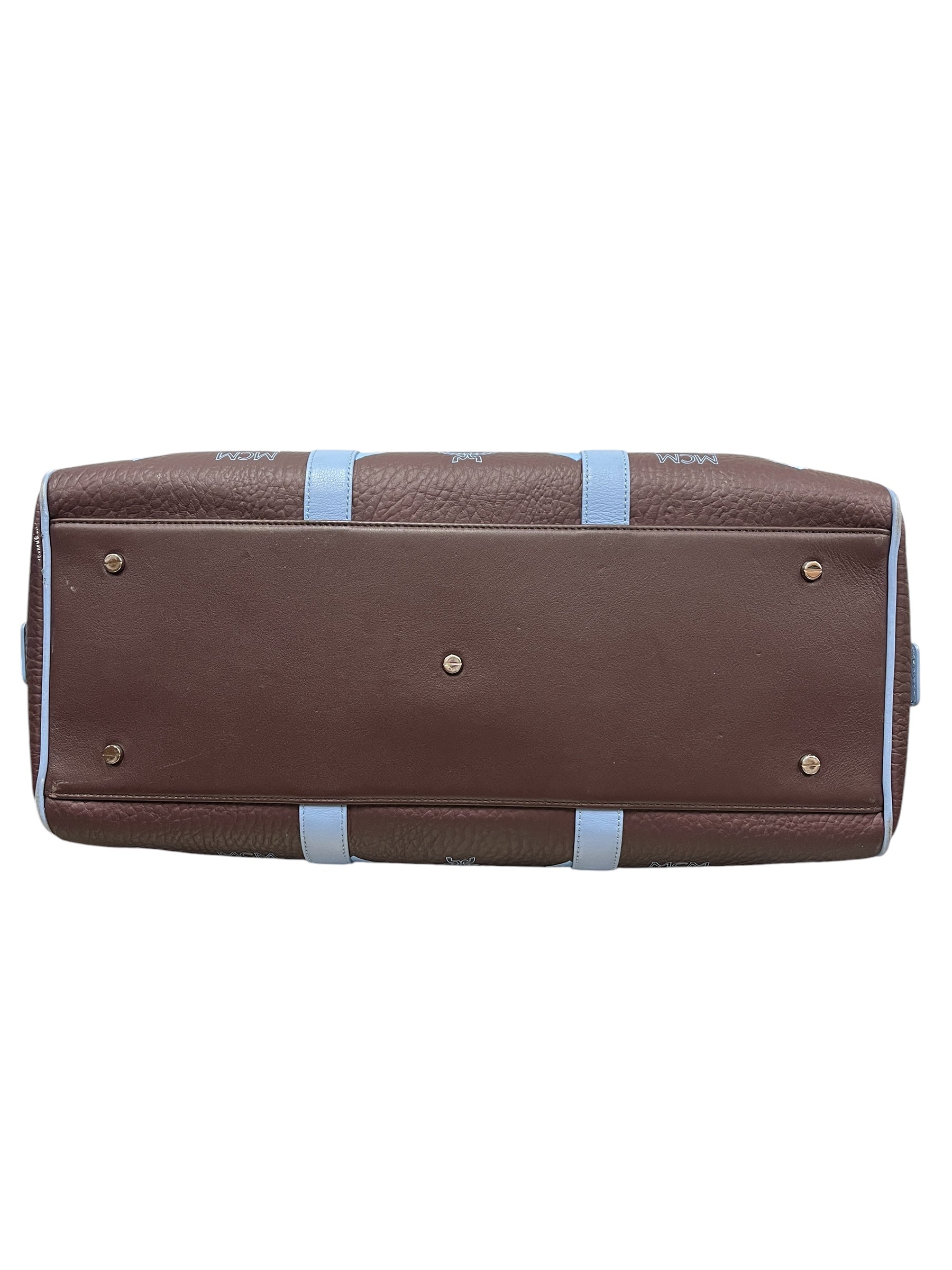 MCM/Bag/Monogram/Leather/BLU/OTTOMAR WEEKENDER GRADIENT view 3
