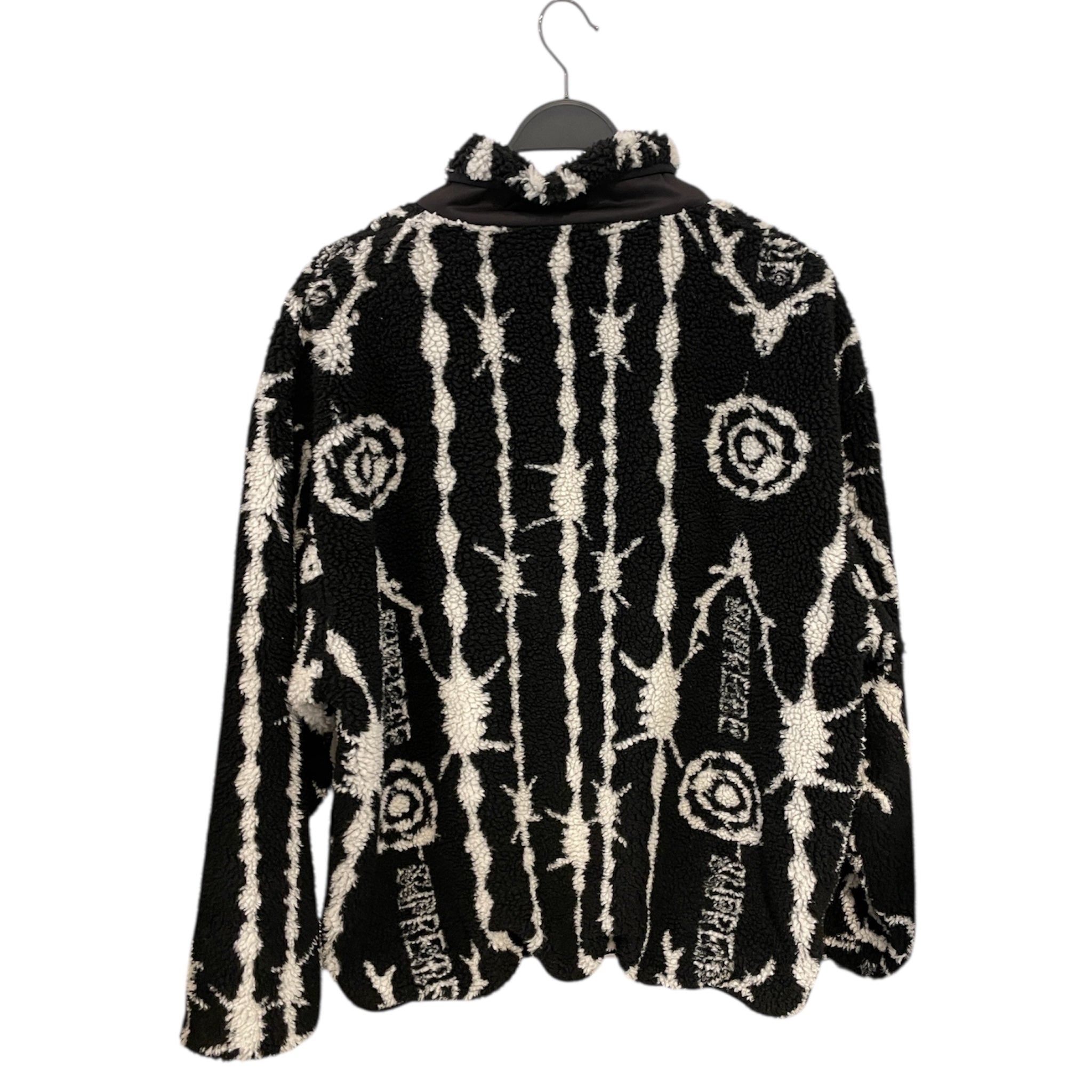 Supreme/South2 West8(S2W8)/Fleece Jkt/XL/Cotton/BLK/All Over Print/RN#101837/LEFT POCKET ZIPPER view 2