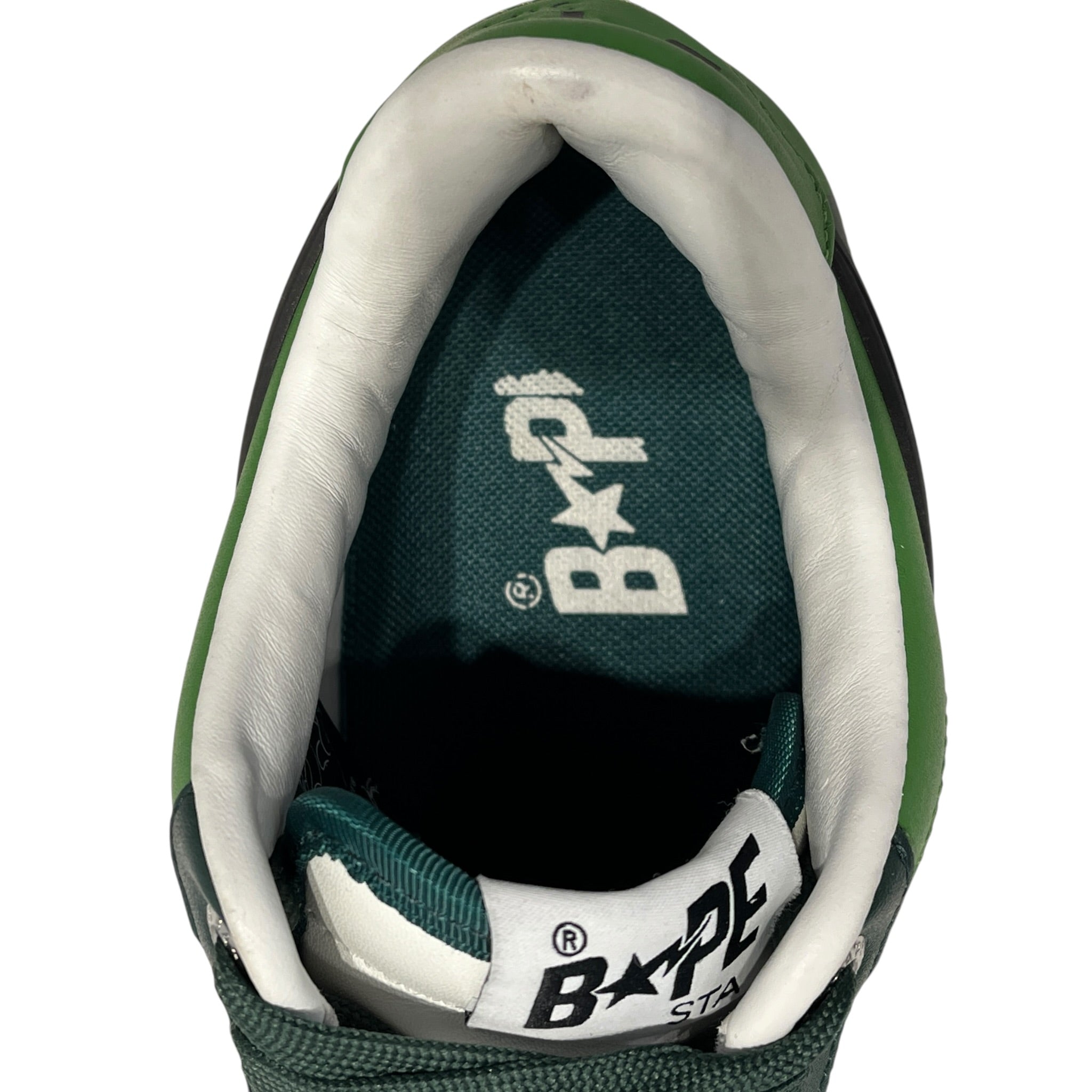 BAPE STA!/Low-Sneakers/US 7/Cotton/GRN/BAPESTA O2 GREEN view 3