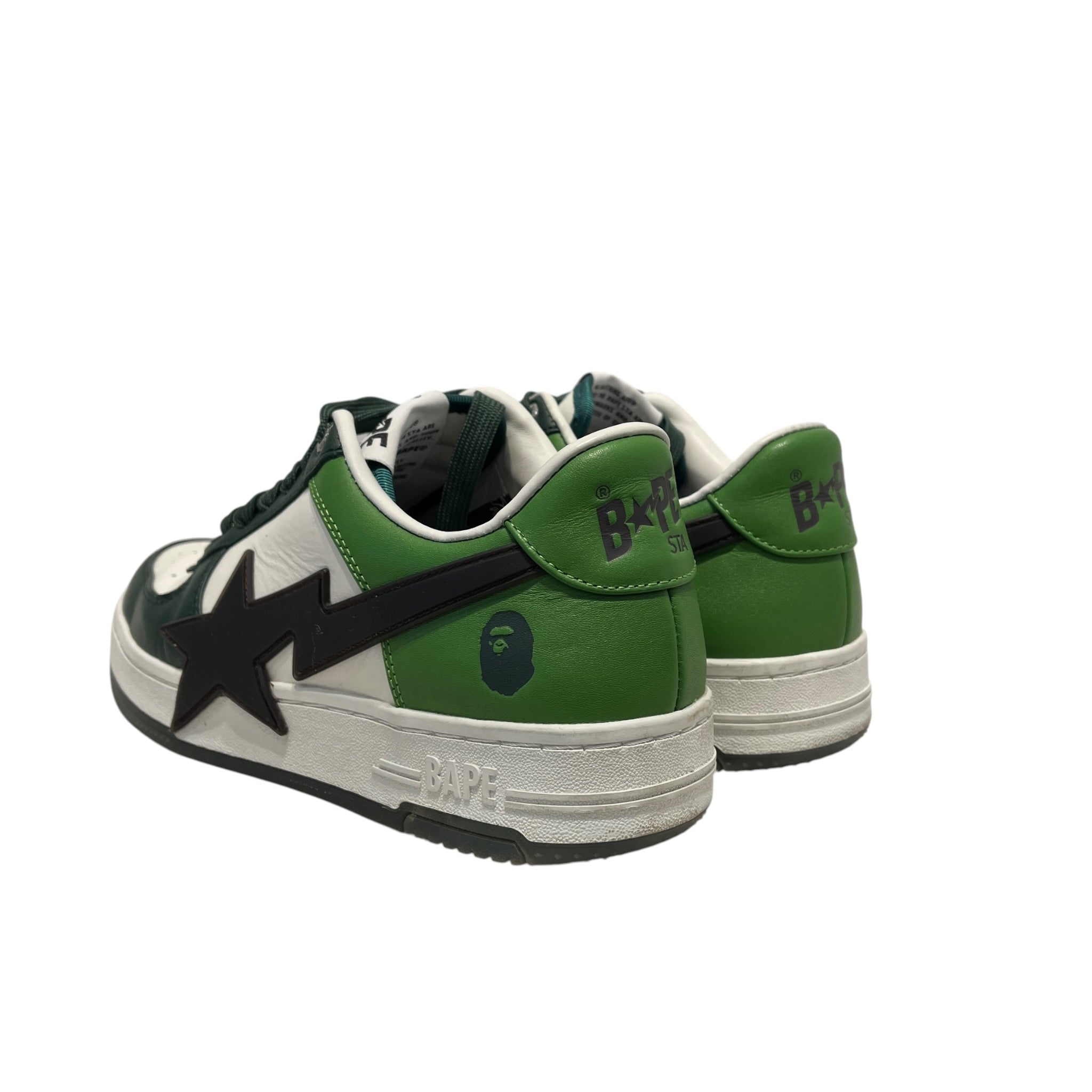 BAPE STA!/Low-Sneakers/US 7/Cotton/GRN/BAPESTA O2 GREEN view 2