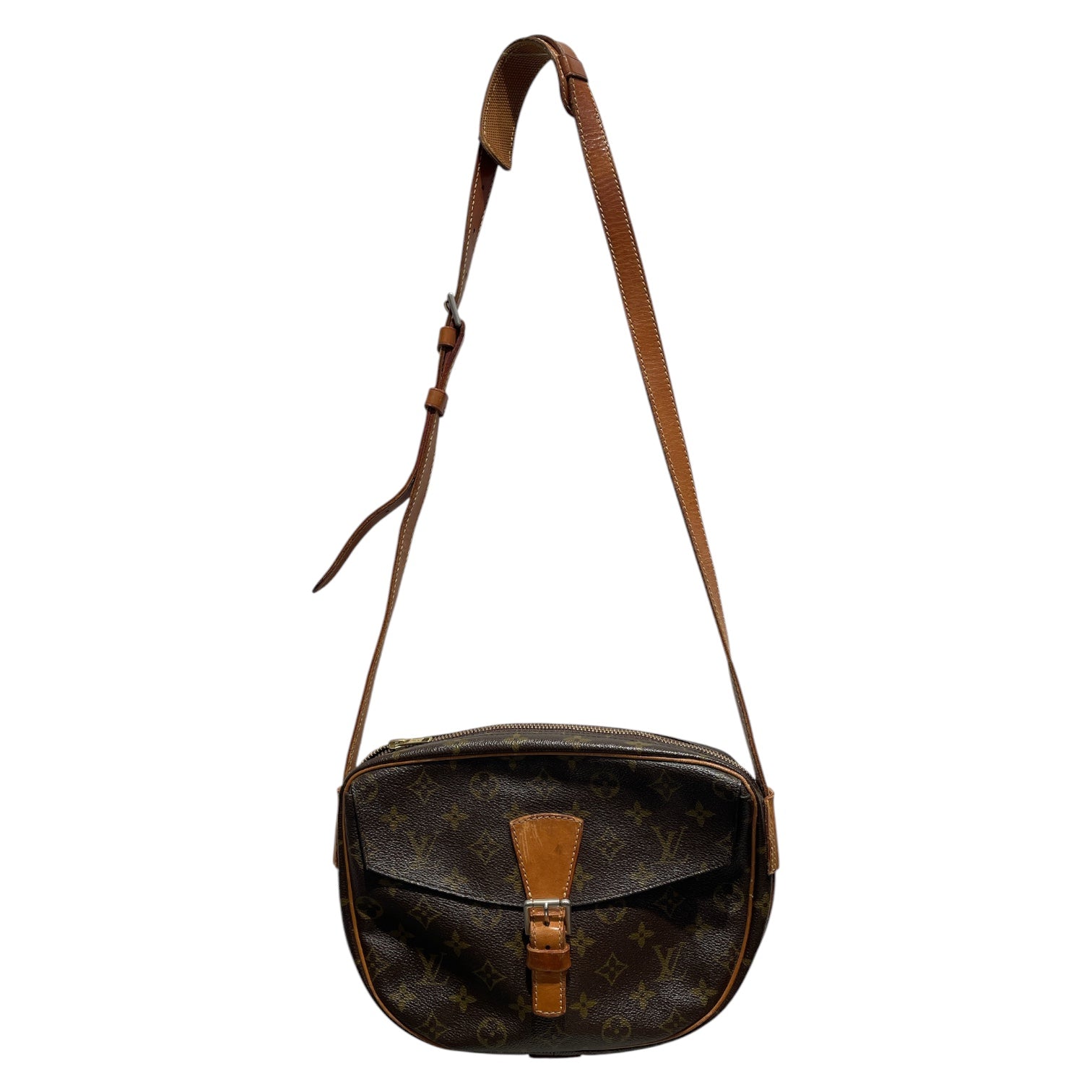LOUIS VUITTON/Cross Body Bag/Monogram/Leather/BRW/Jeune Fille view 1