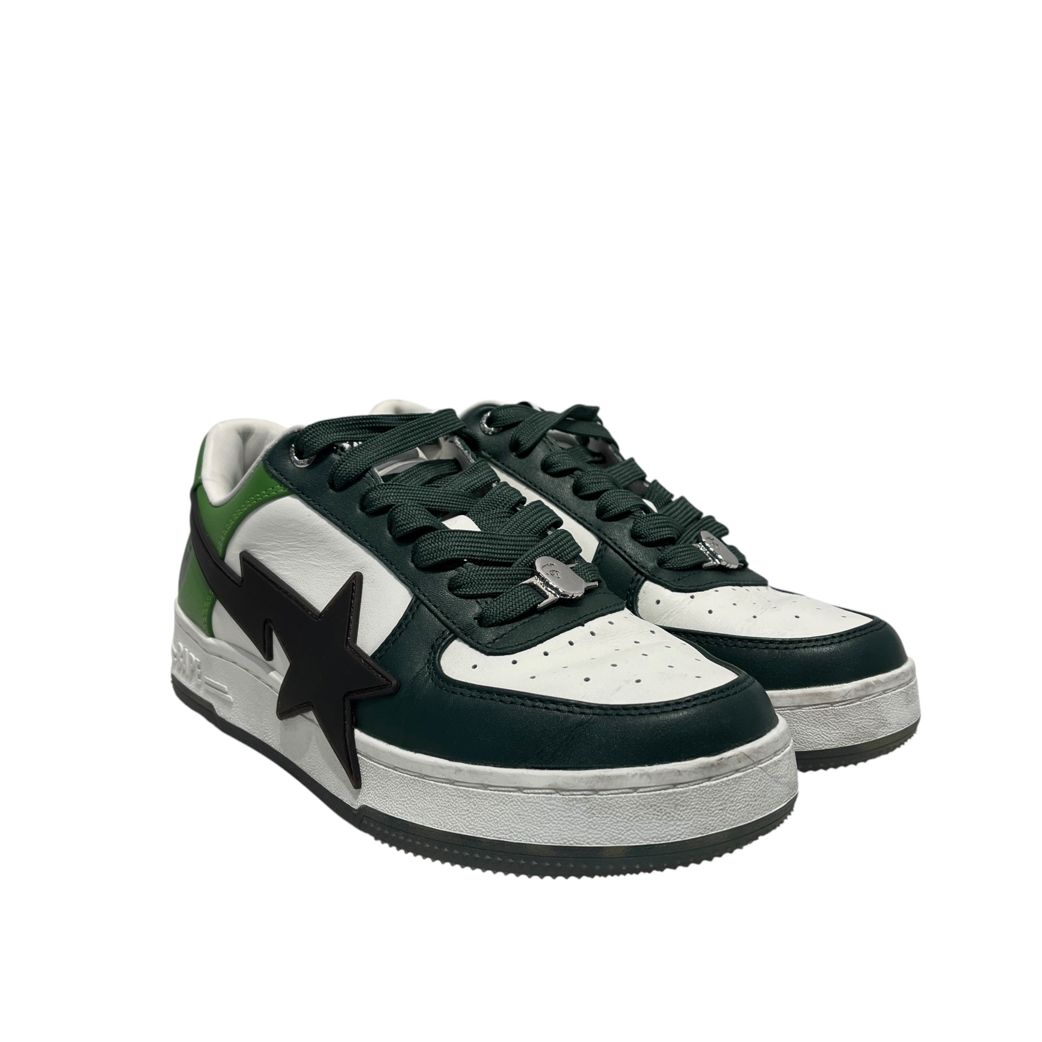 BAPE STA!/Low-Sneakers/US 7/Cotton/GRN/BAPESTA O2 GREEN view 1