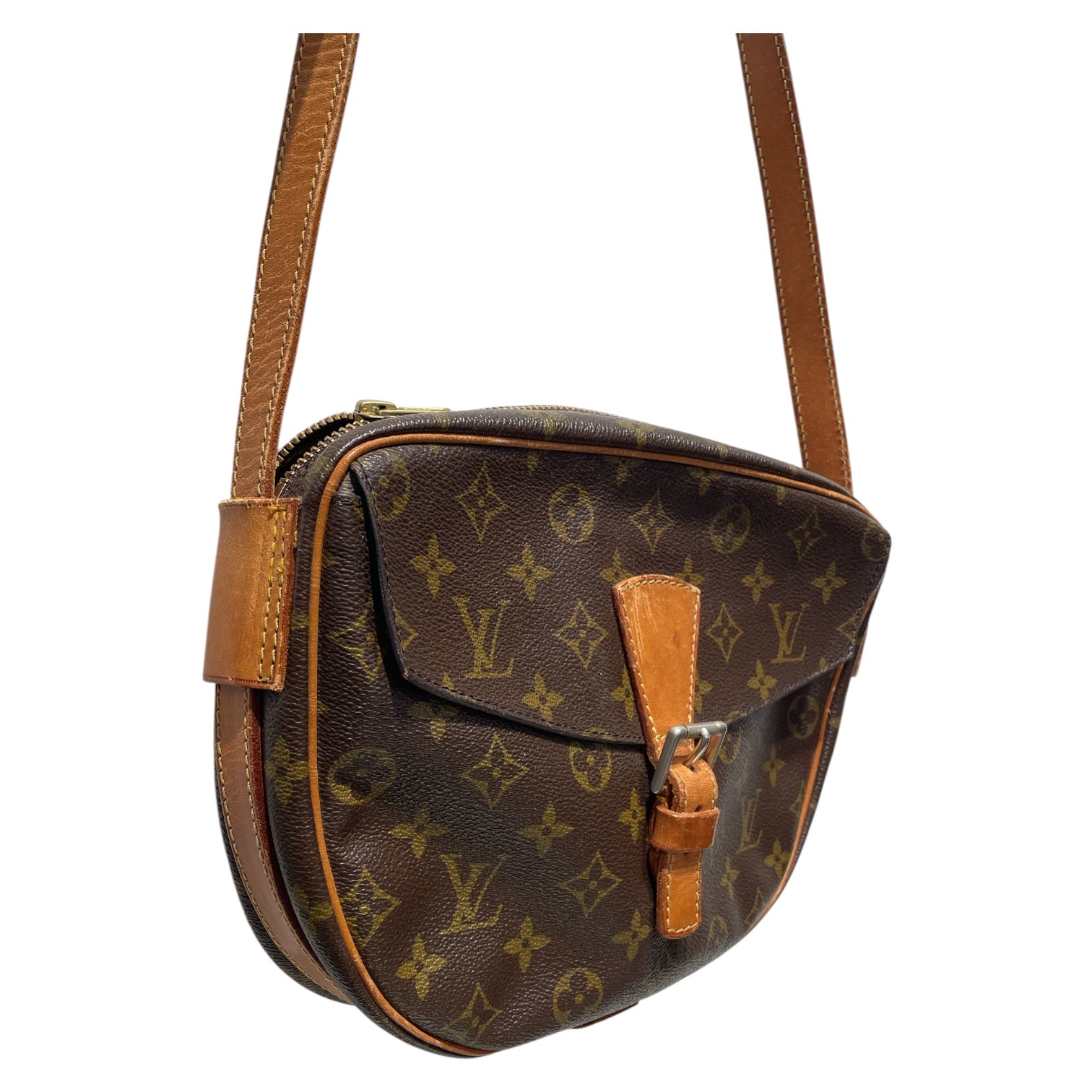 LOUIS VUITTON/Cross Body Bag/Monogram/Leather/BRW/Jeune Fille view 6