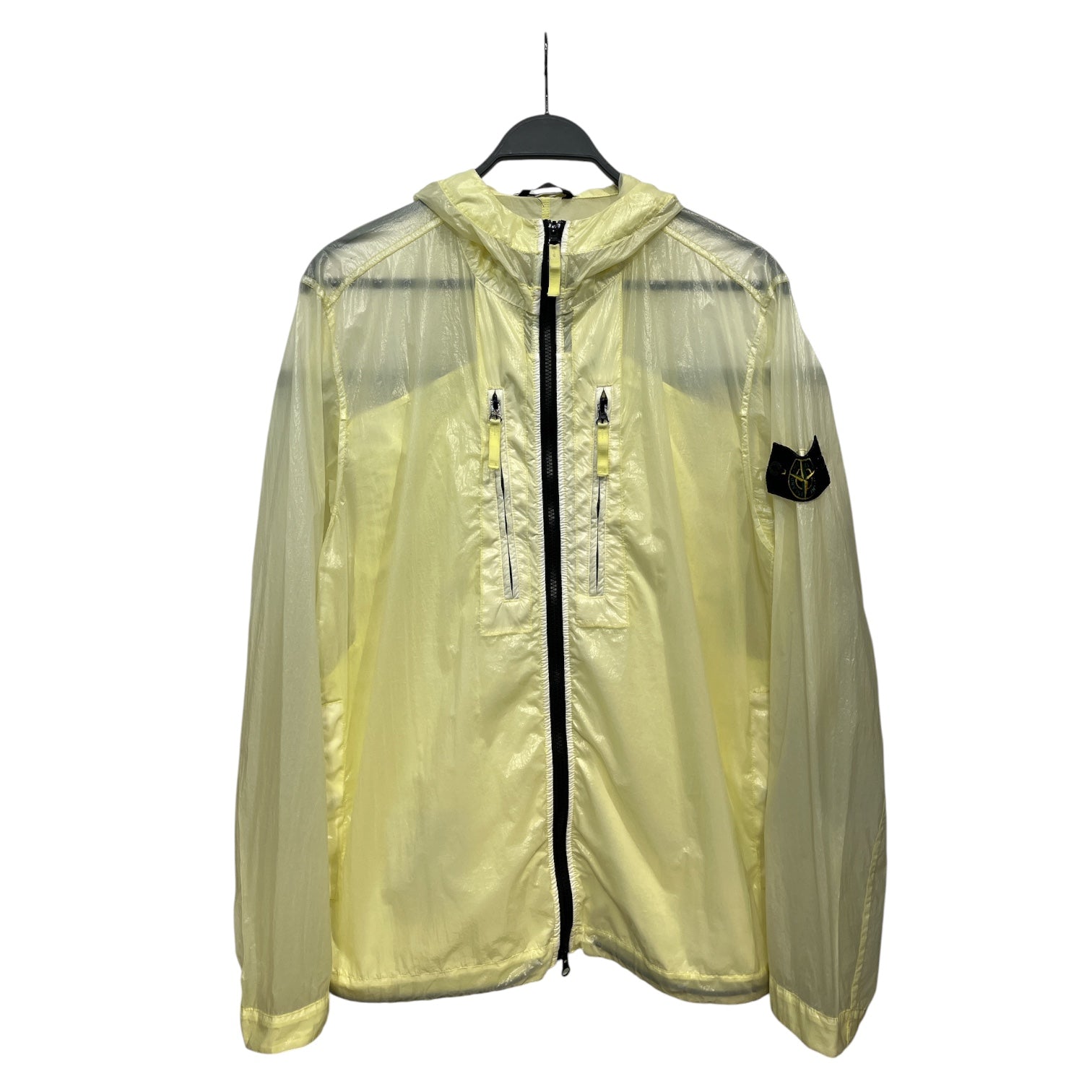 STONE ISLAND/Windbreaker/L/Nylon/YEL/lucido-tc view 1