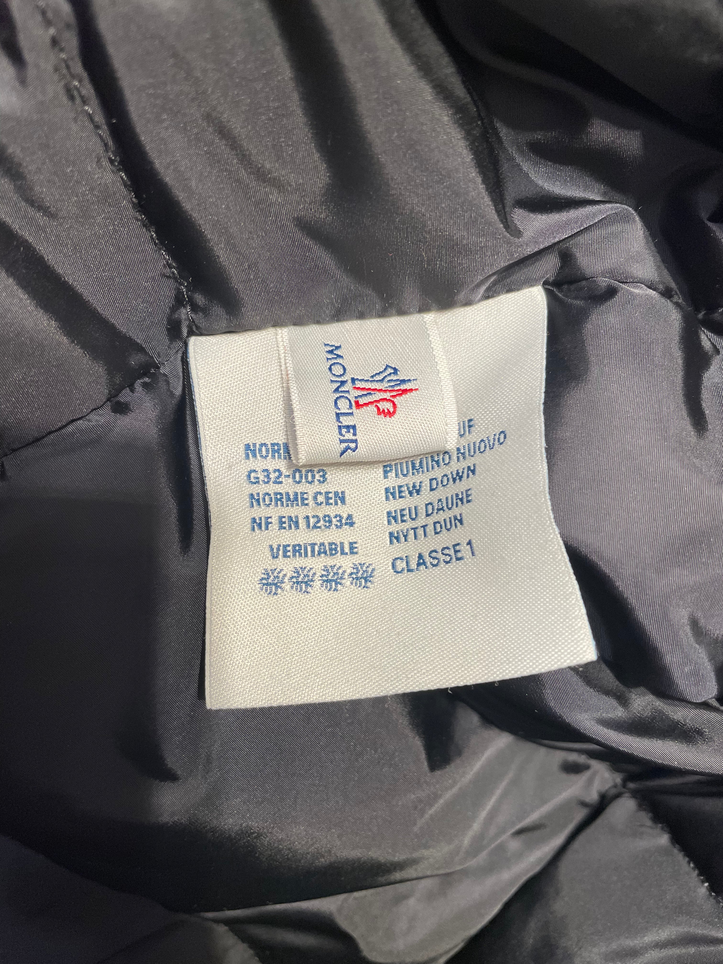 MONCLER/Trench Coat/6/Nylon/BLK/ view 4