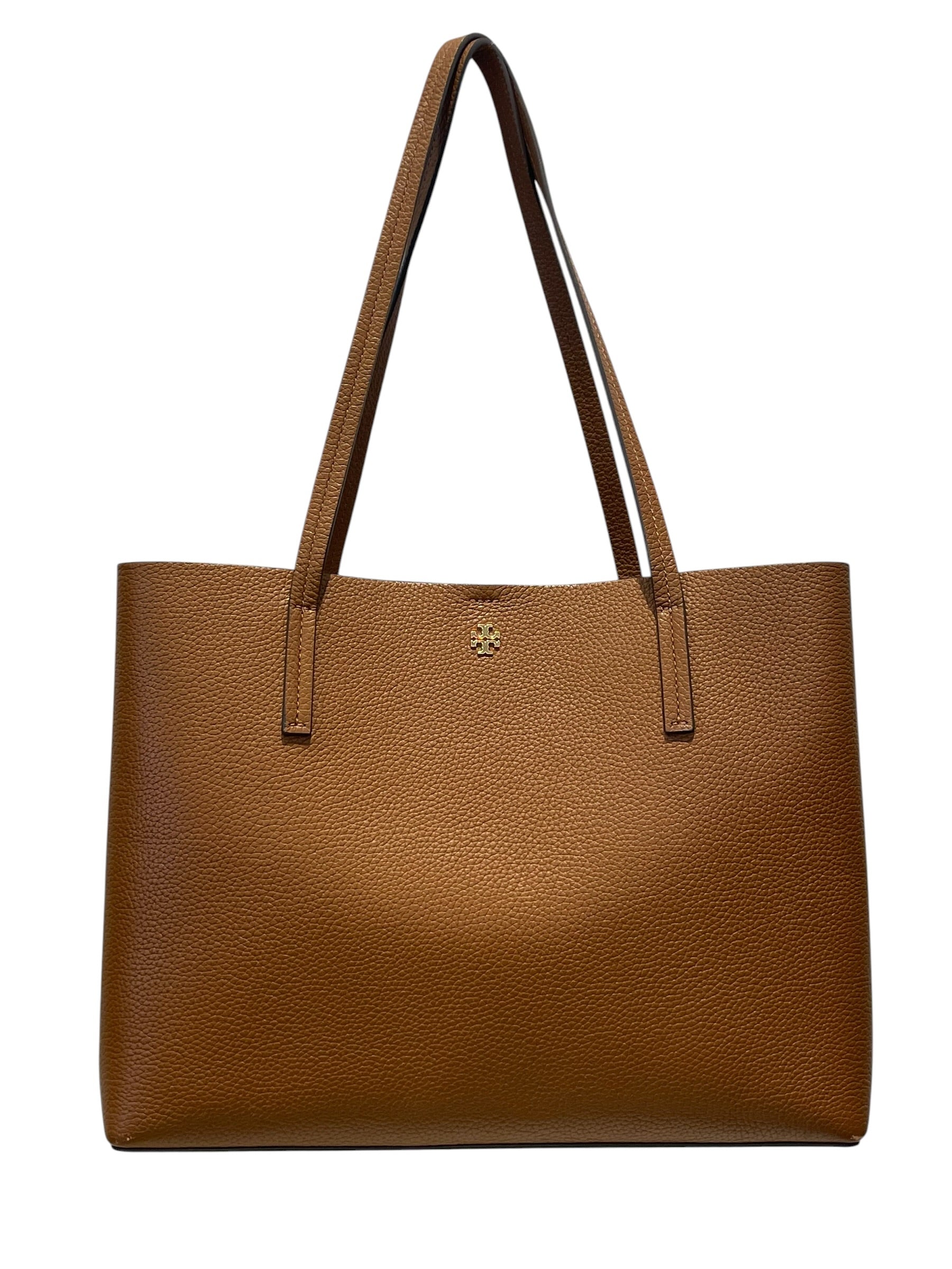 TORY BURCH/Tote Bag/Leather/BRW/Tory burch blake view 1