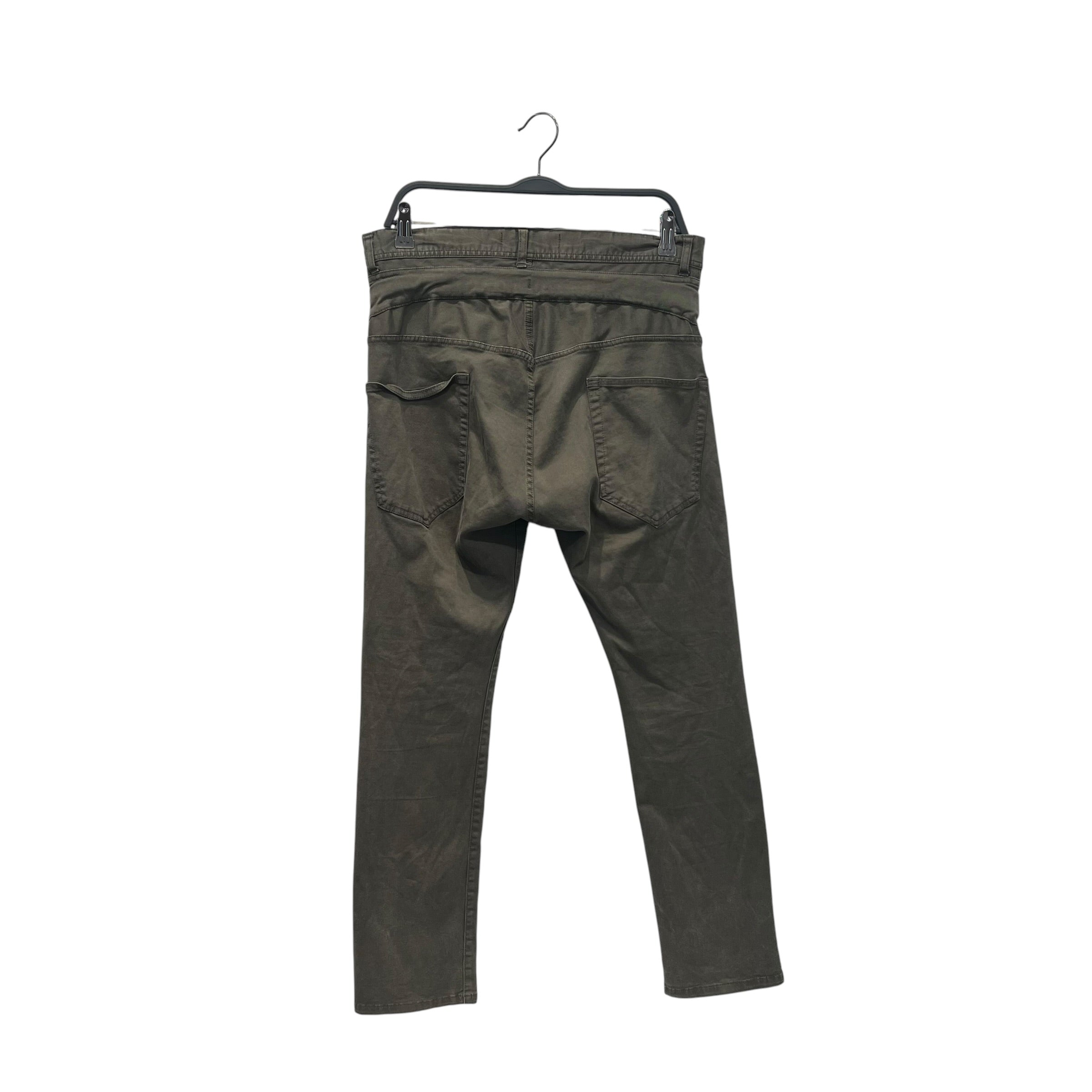 CABANE de ZUCCa/Skinny Pants/32/Cotton/GRN/ view 2