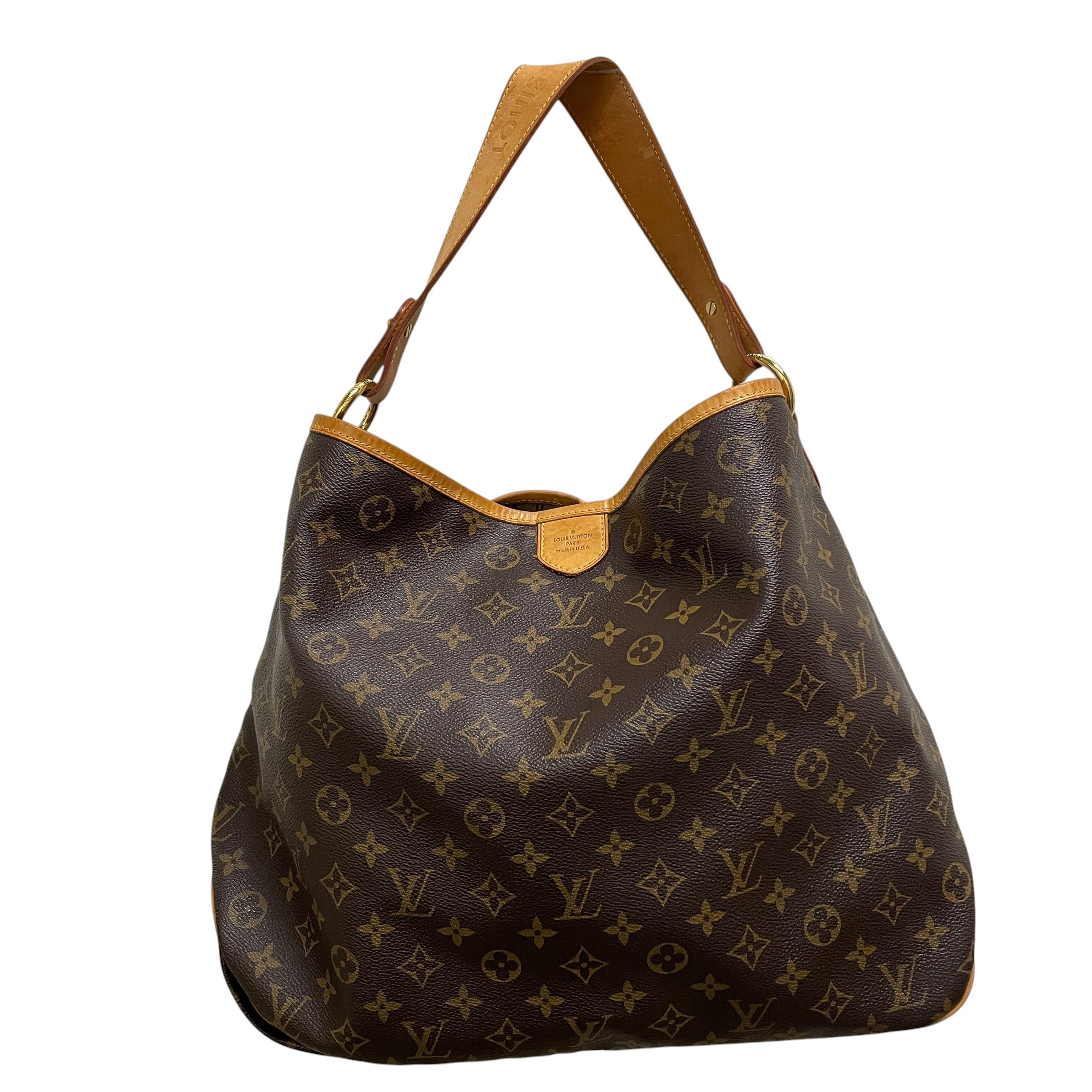 LOUIS VUITTON/Hand Bag/Monogram/Leather/BRW/LRG/ SHOULDER/ SD1121 view 1