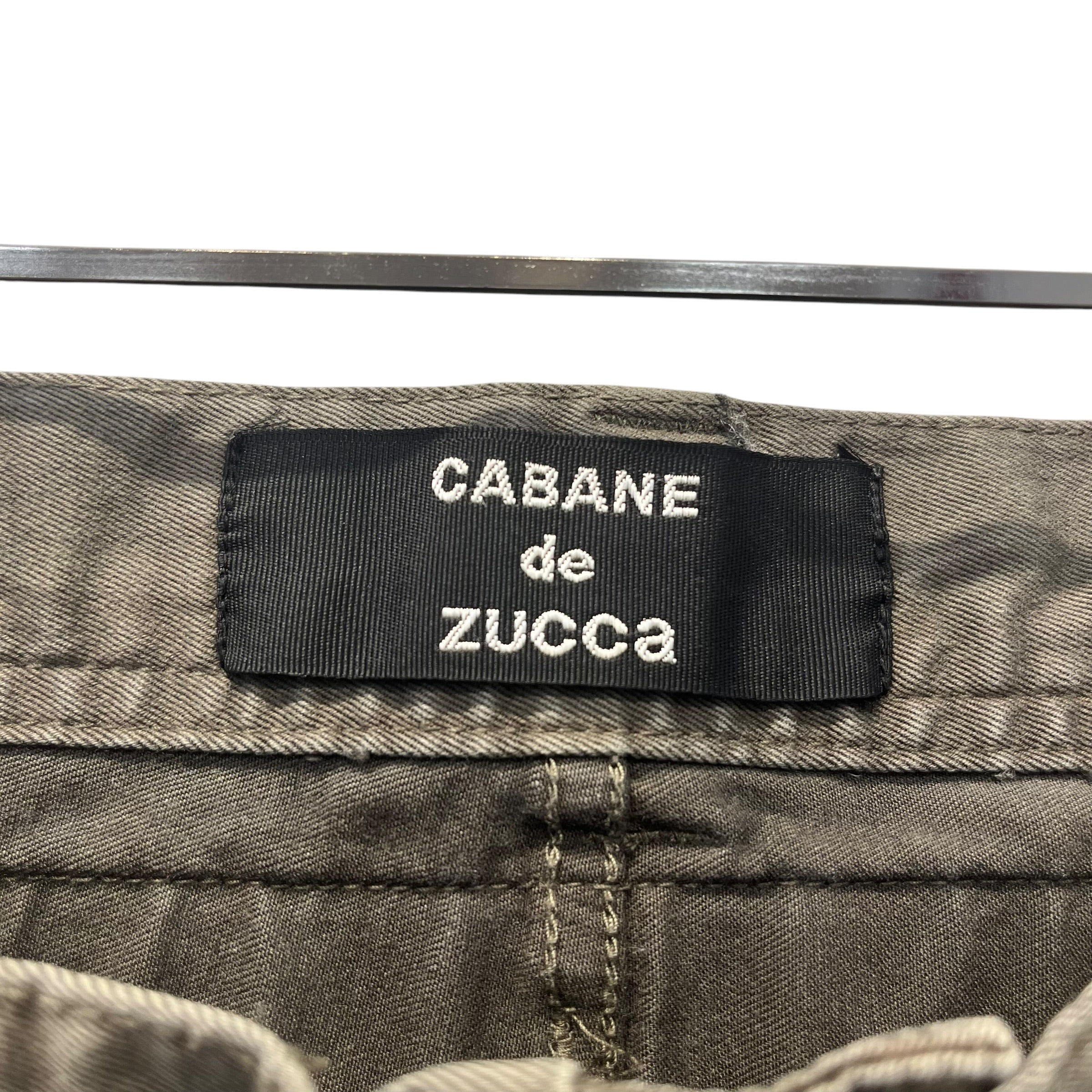 CABANE de ZUCCa/Skinny Pants/32/Cotton/GRN/ view 3