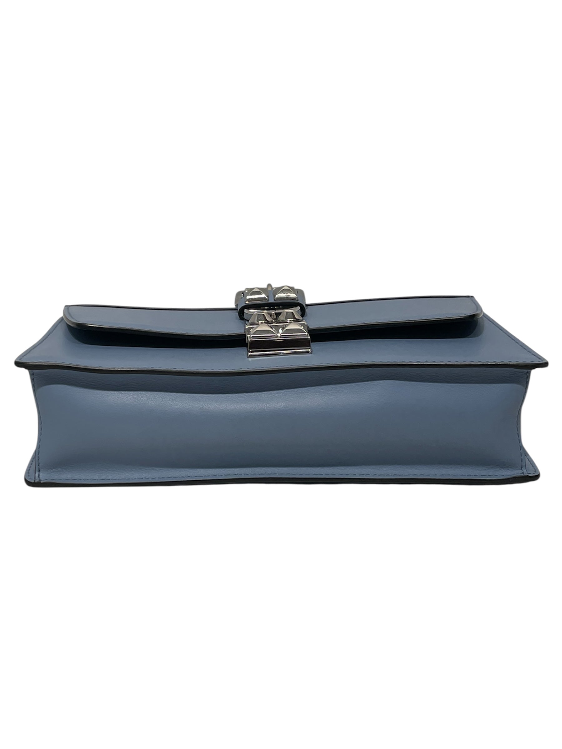 PRADA/Cross Body Bag/Leather/BLU/20 view 3