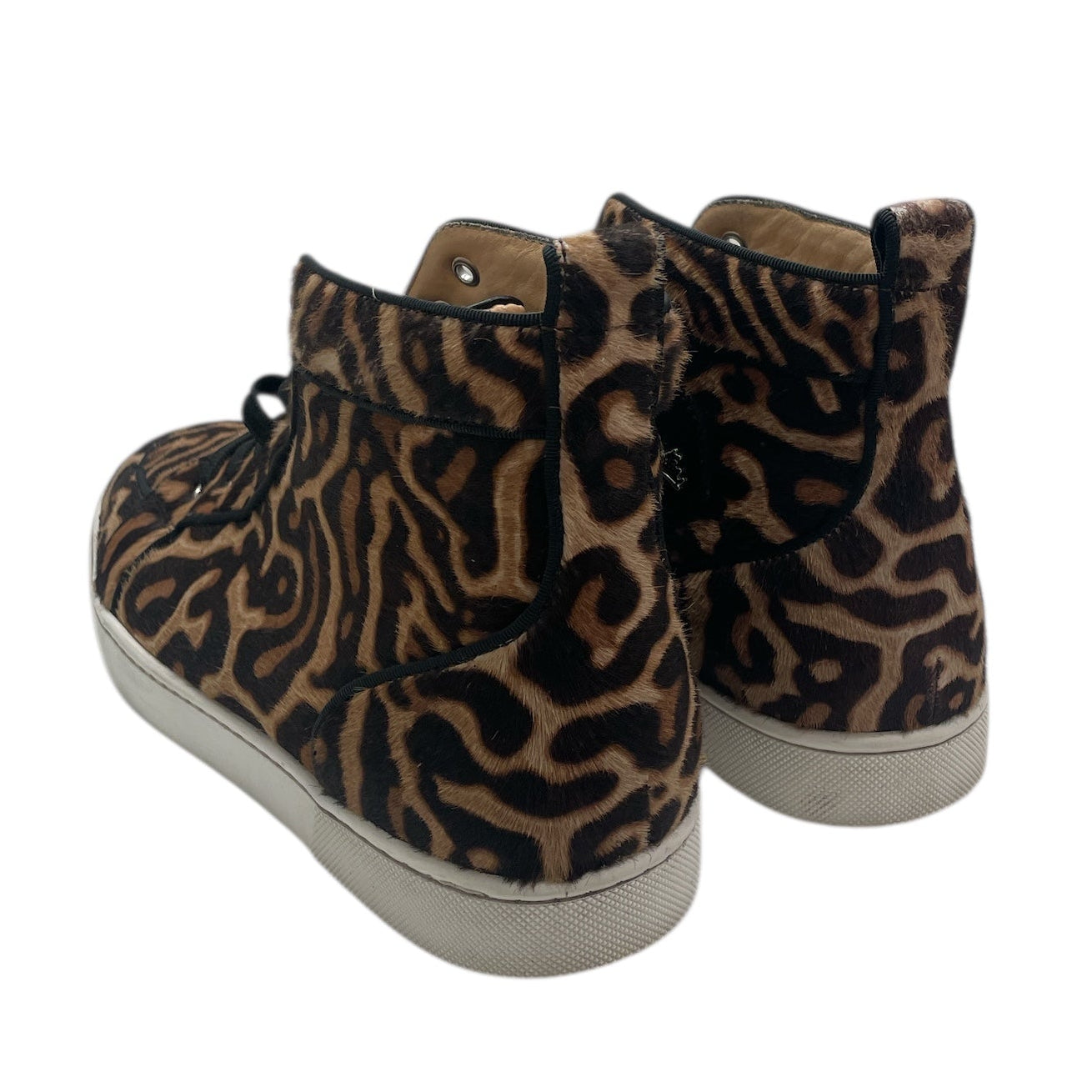 Christian Louboutin/Hi-Sneakers/EU 42.5/Leopard/Fur/BRW/LEOPARD PONY HAIR view 2