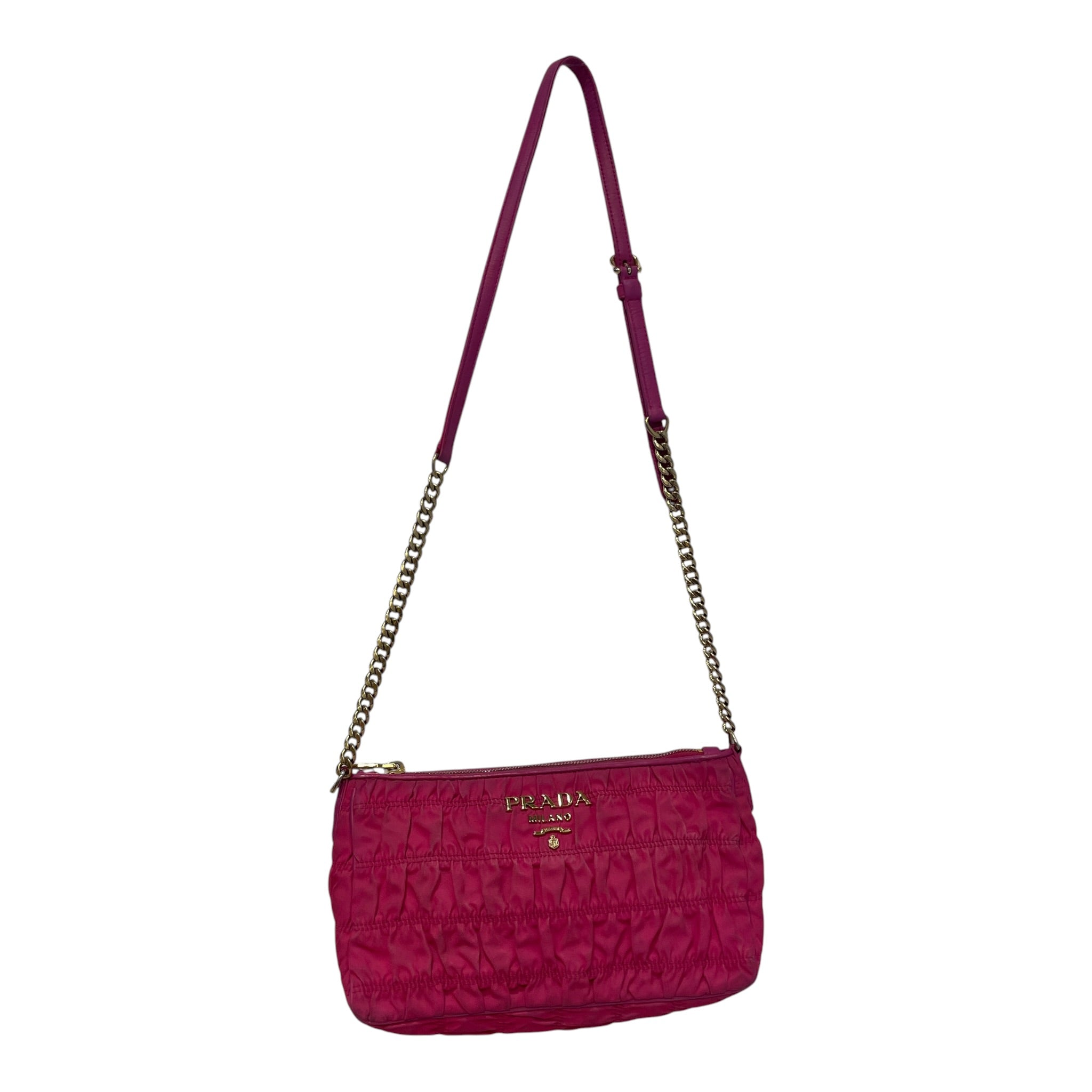 PRADA/Bag/Nylon/PNK/Re-edition Cloth Crossbody Bag view 1