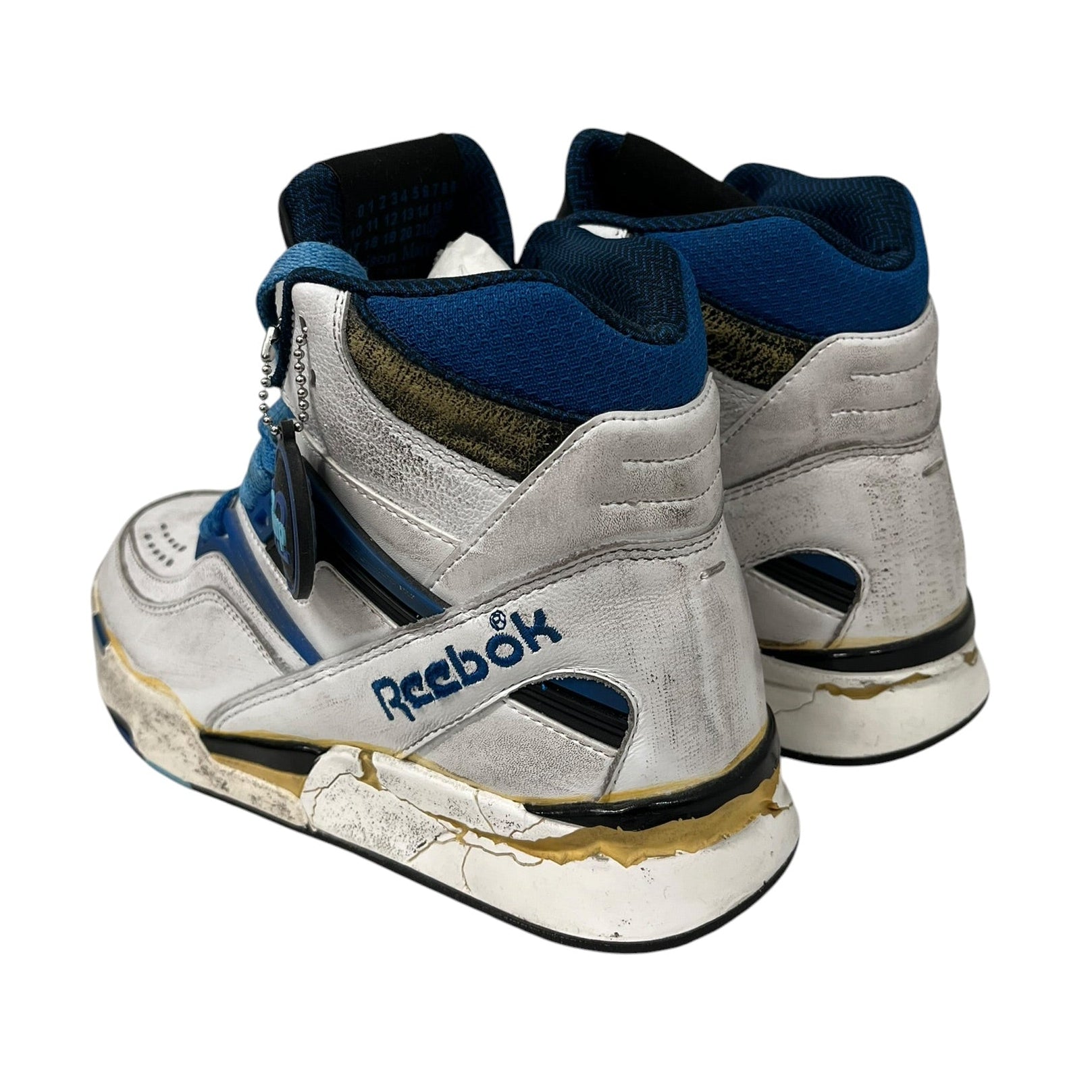 Maison Margiela/Reebok/Hi-Sneakers/US 6/Leather/WHT/ view 2