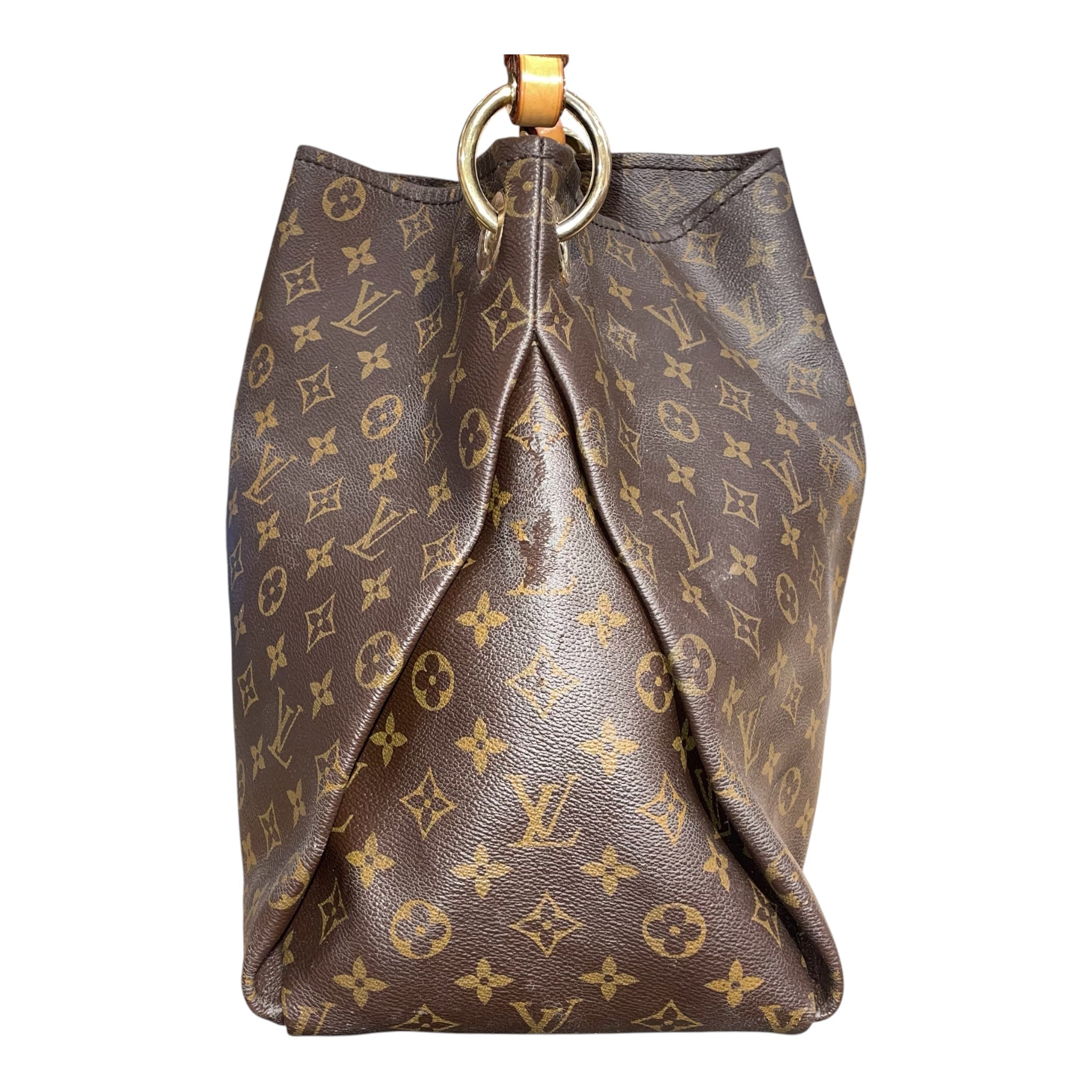 LOUIS VUITTON/Bag/Monogram/BRW/ARTSY MM CANVAS view 8