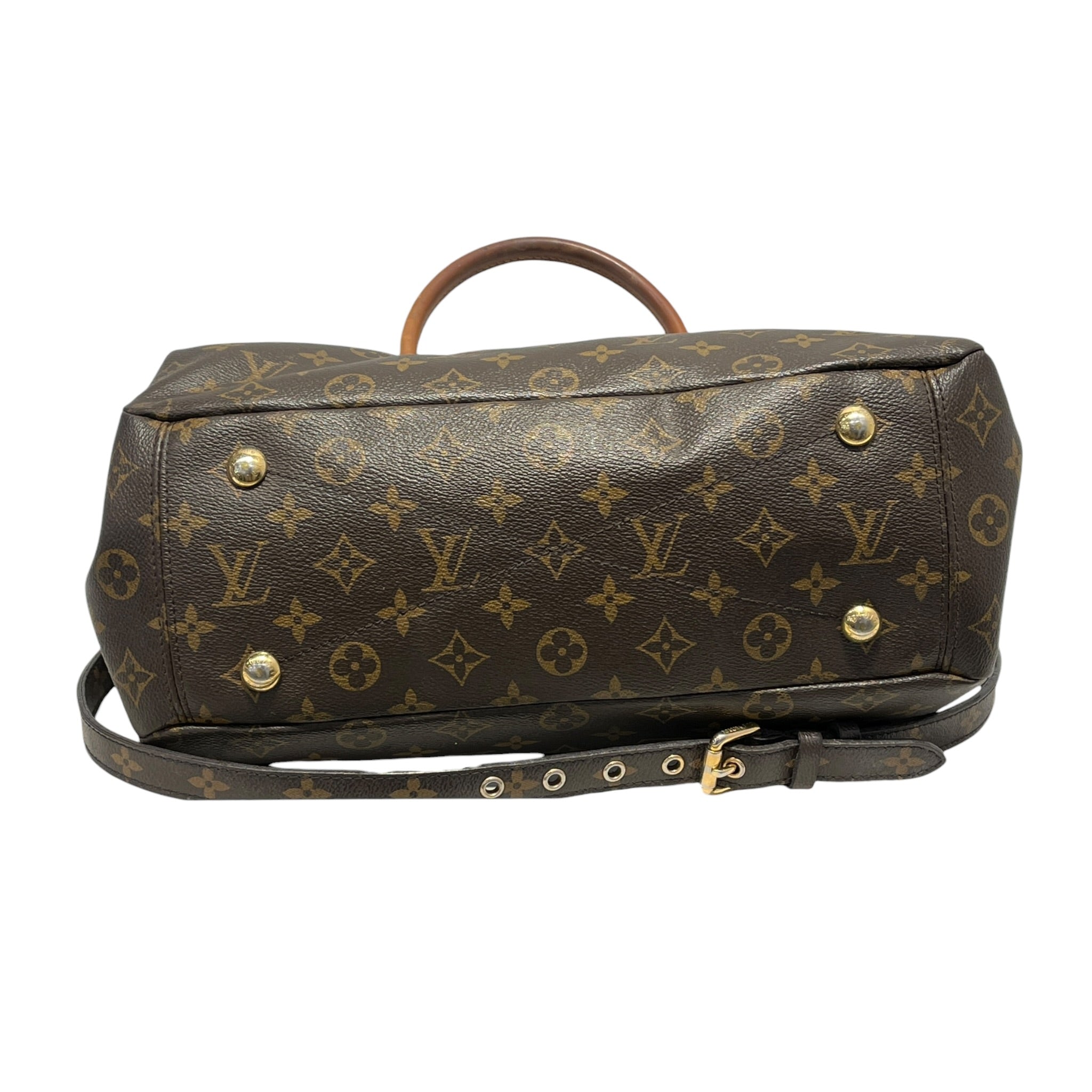 LOUIS VUITTON/Hand Bag/Leather/BRW/pallas view 3