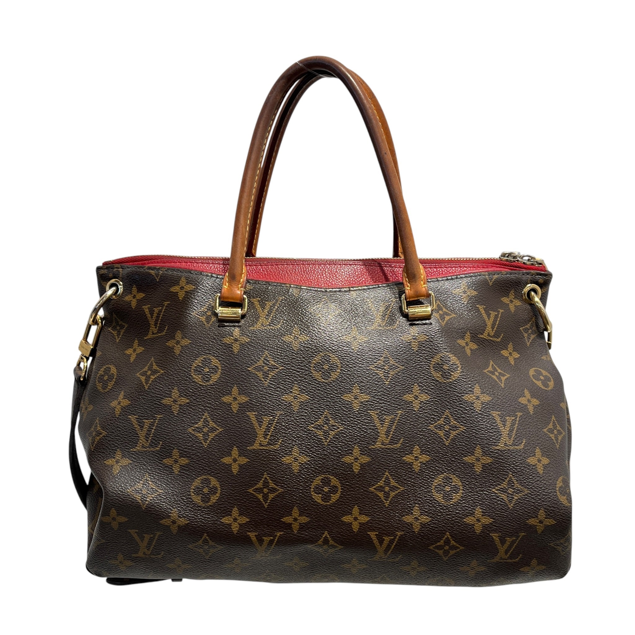 LOUIS VUITTON/Hand Bag/Leather/BRW/pallas view 2