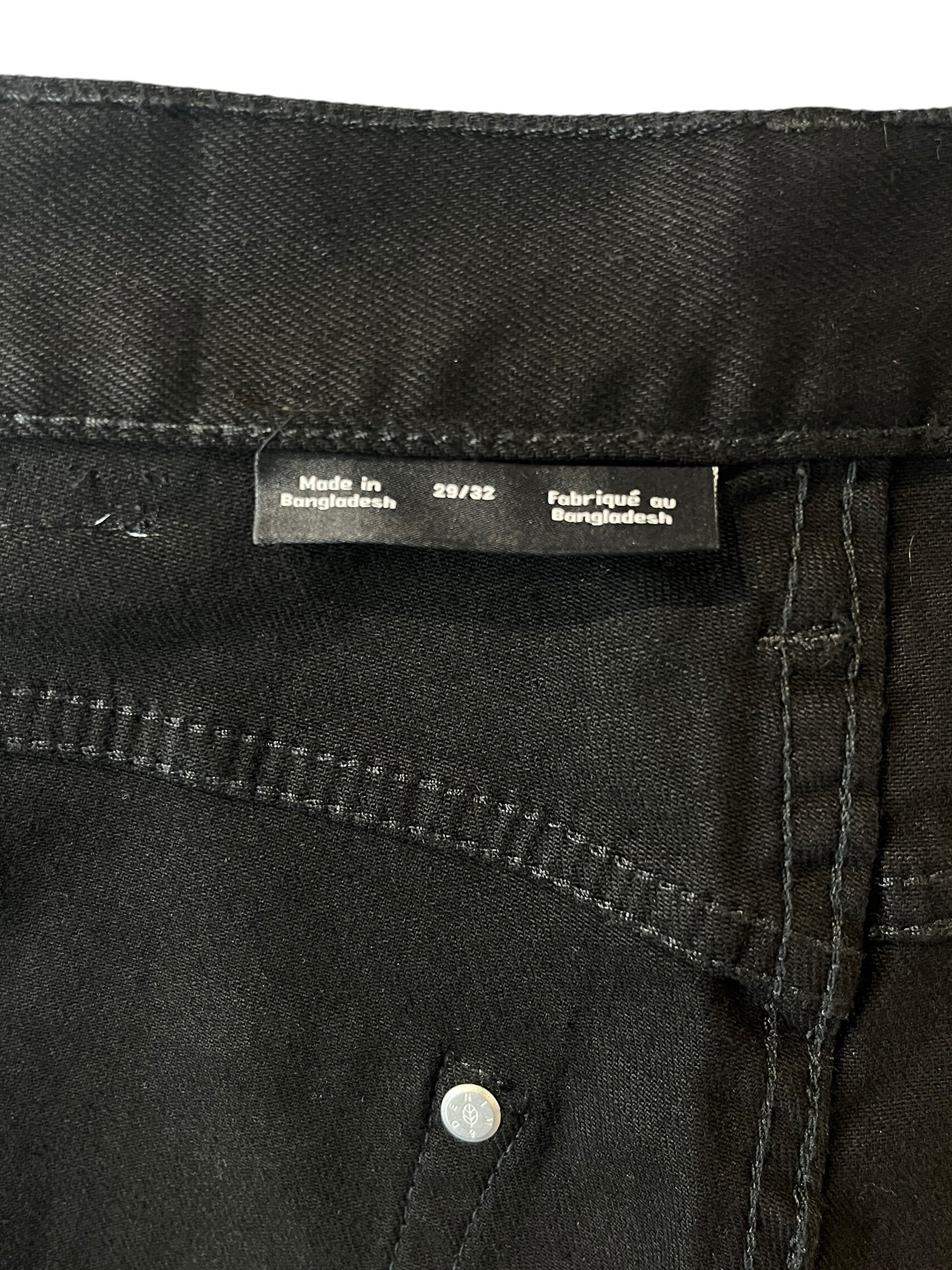 That's a Awful Lot of Cough Syrup/Skinny Pants/29/Denim/BLK/Button Fly/All Over Print/BLUE AOP PRINT view 3