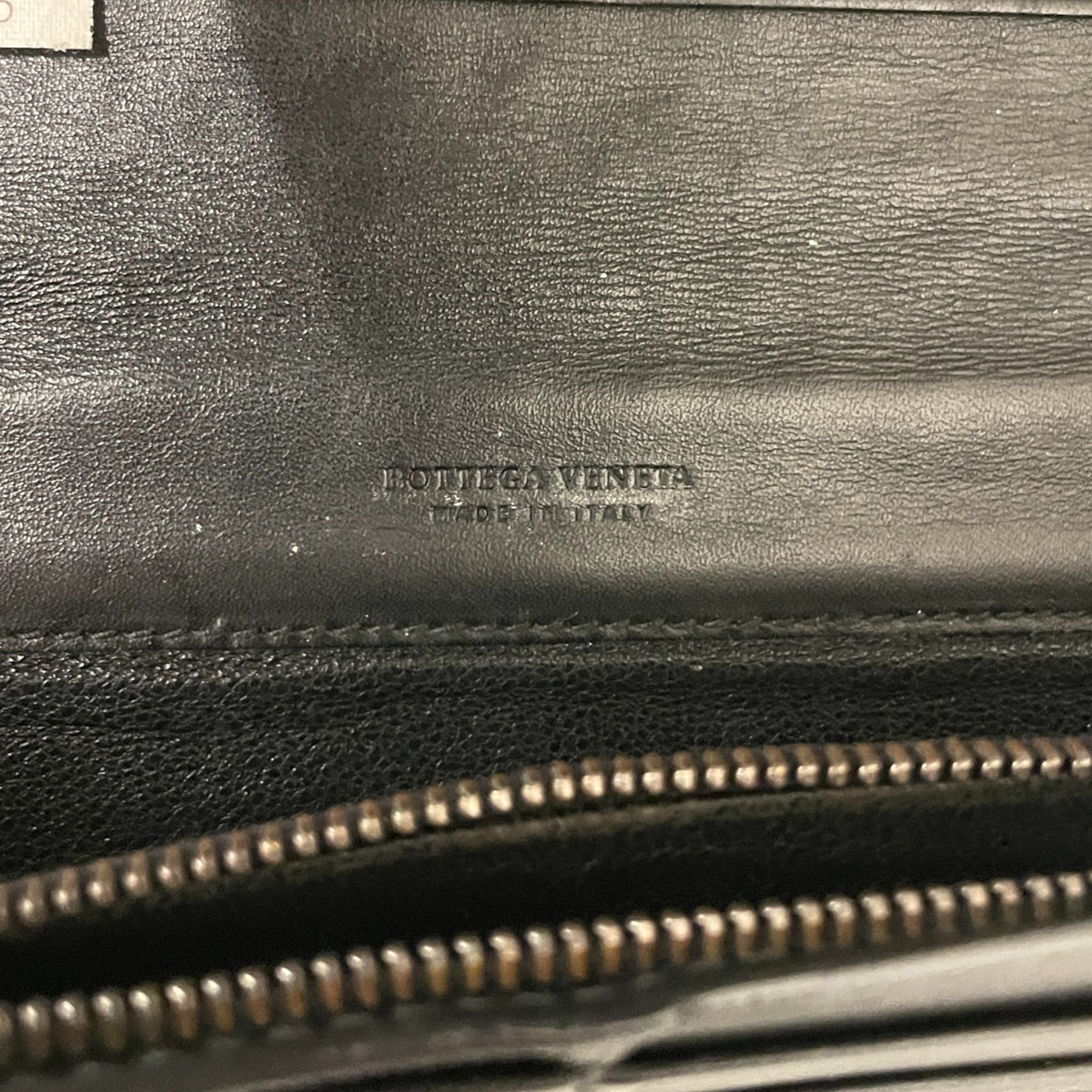 BOTTEGA VENETA/Long Wallet/Leather/BLK/M's/2YJW79C view 3