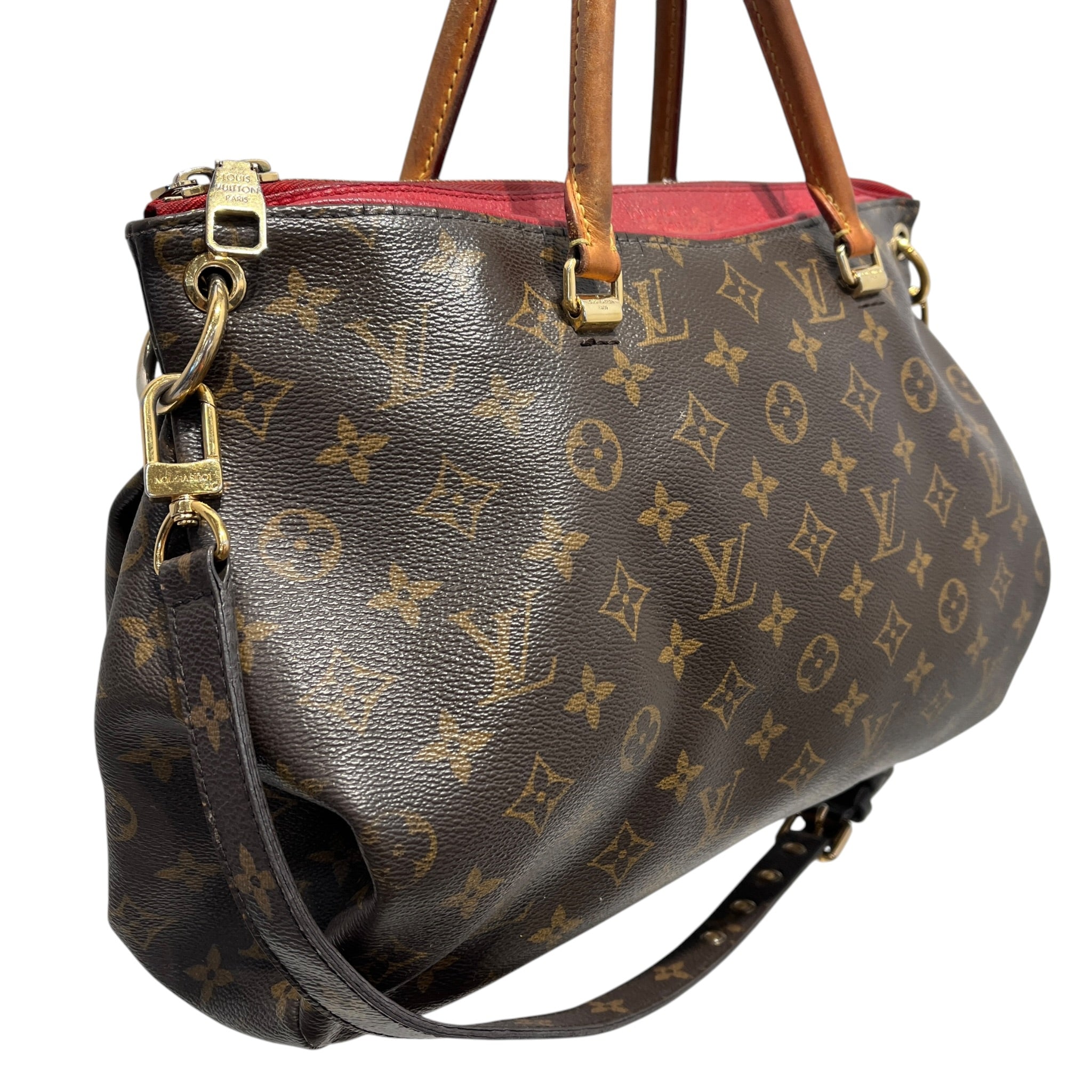 LOUIS VUITTON/Hand Bag/Leather/BRW/pallas view 6