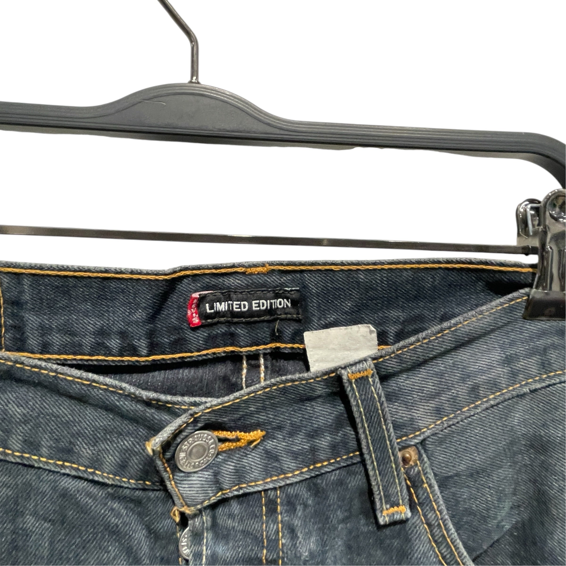 Levi's REDTAB/Straight Pants/34/Cotton/NVY/501 LIMITED EDITION view 3