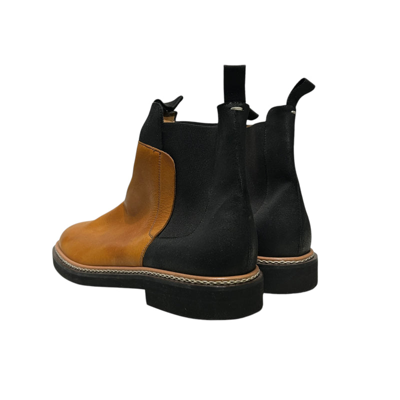 Maison Margiela/Boots/EU 45/Leather/CML/TWO TONE CHELSEA BOOTS
