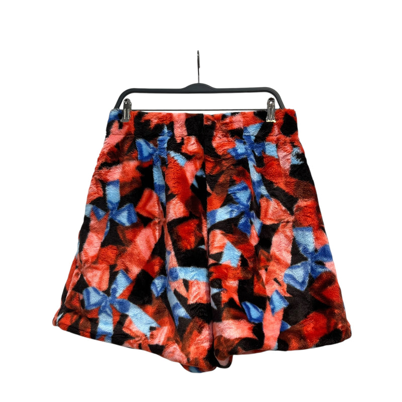 COMME des GARCONS/Shorts/S/Graphic/Polyester/MLT/High-waisted/BLU BOW PRINTS
