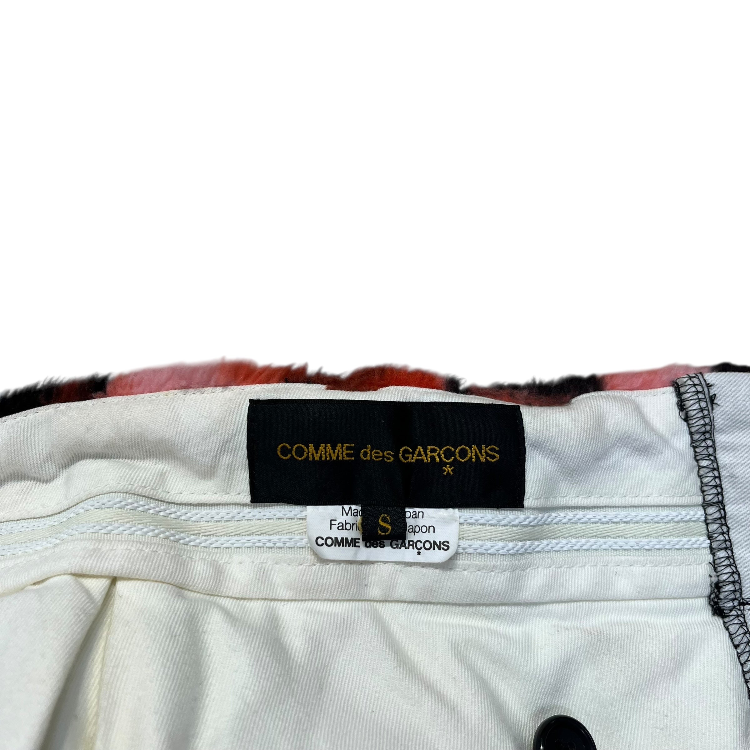 COMME des GARCONS/Shorts/S/Graphic/Polyester/MLT/High-waisted/BLU BOW PRINTS view 3
