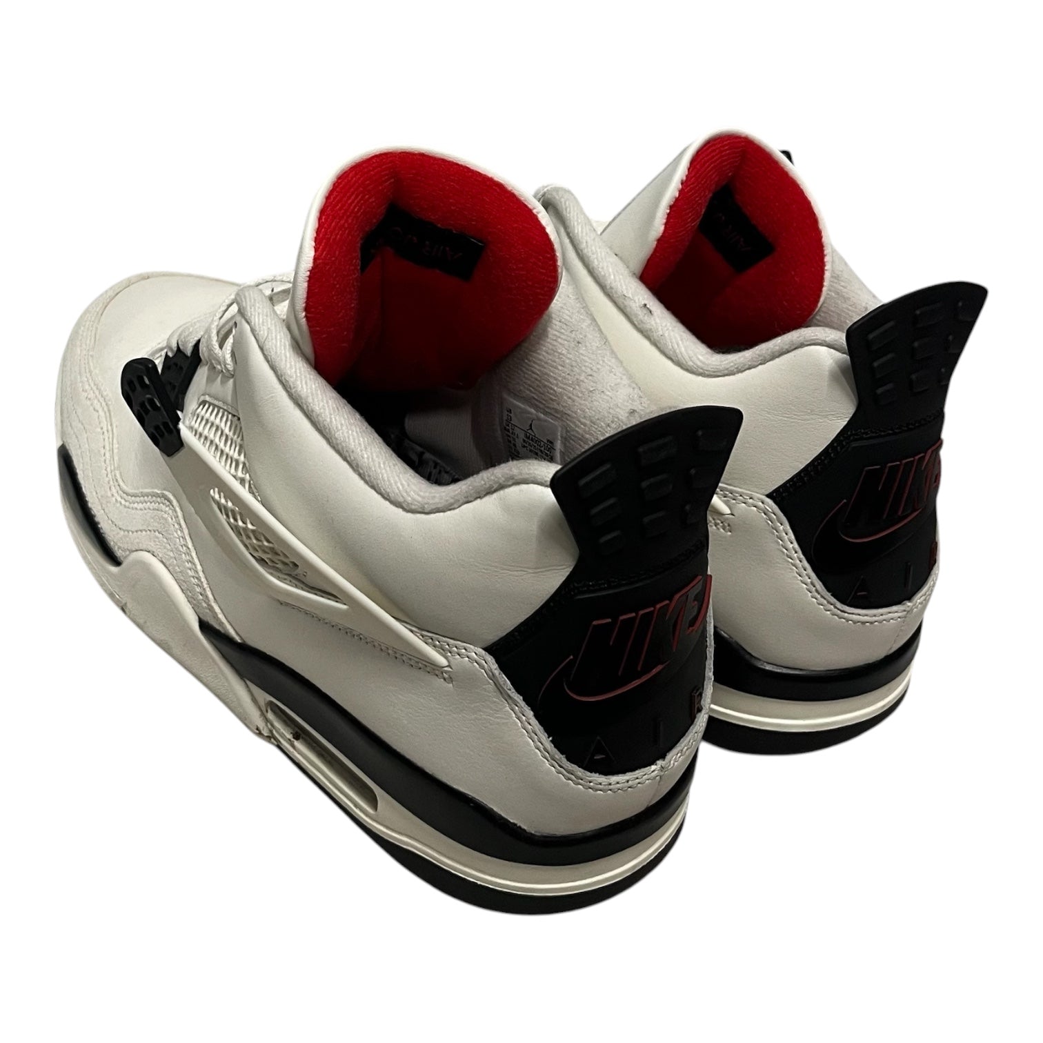 NIKE/Hi-Sneakers/US 13/Leather/WHT/FIGHT CLUB view 2