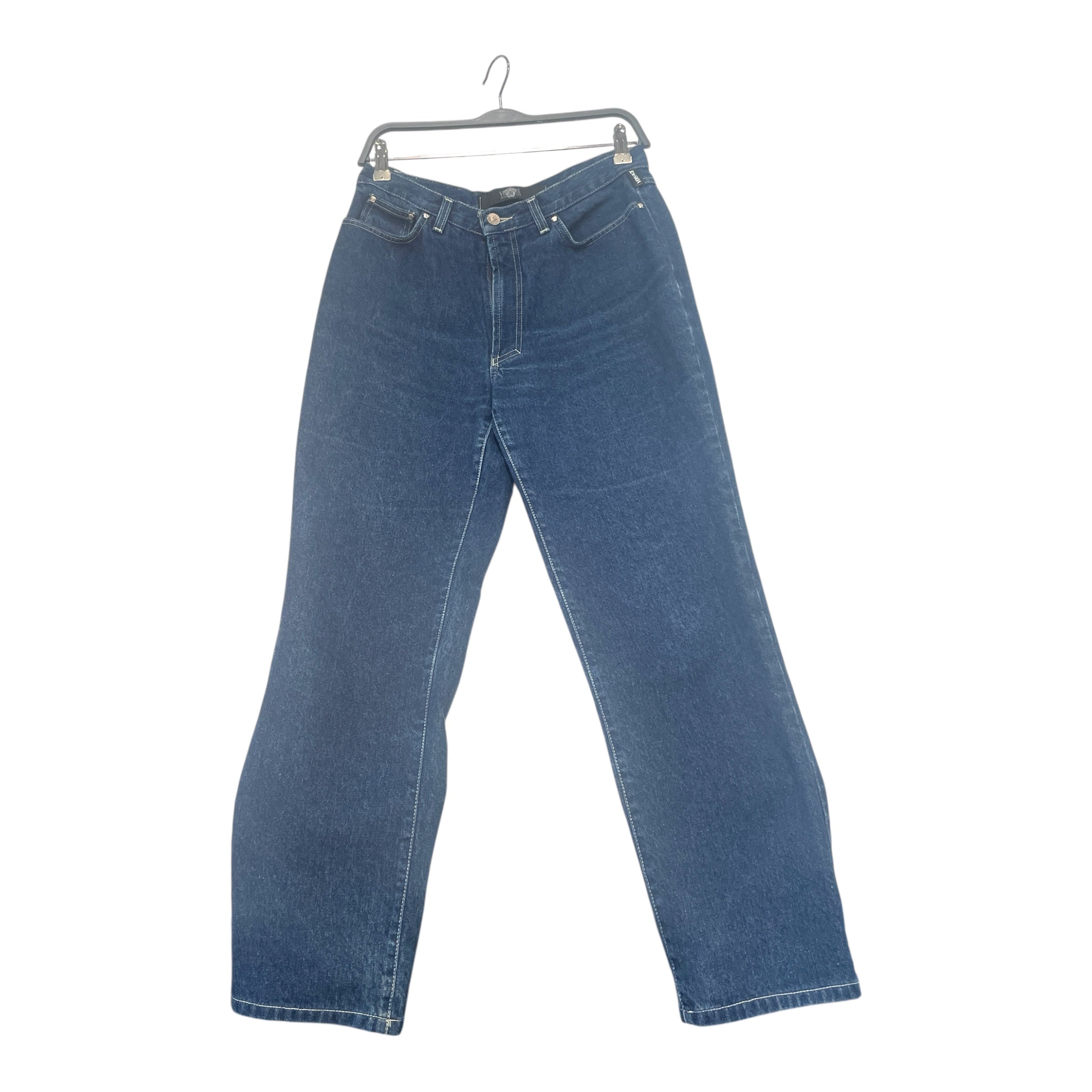 VERSACE JEANS COUTURE/Bottoms/32/Cotton/BLU/ view 1