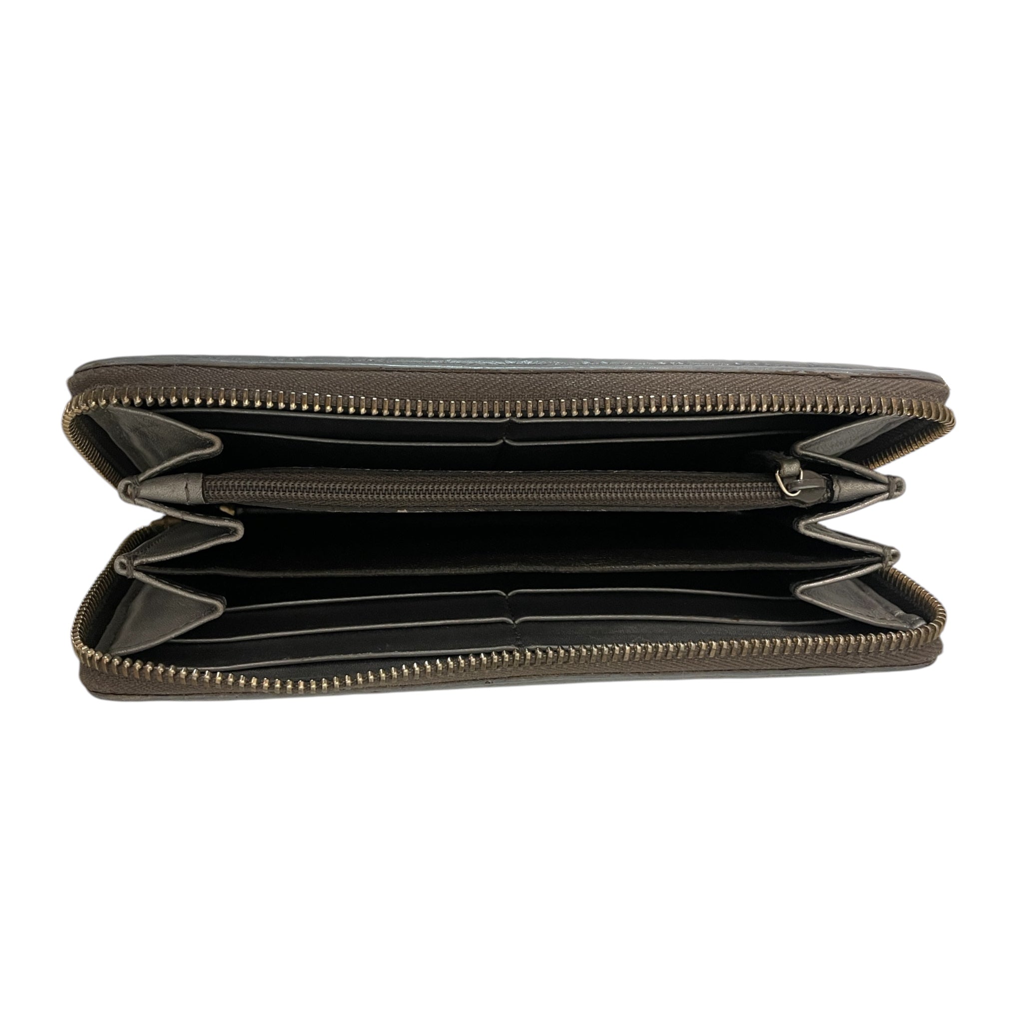 GUCCI/Long Wallet/Monogram/Leather/BLU/L's/QGKJKQM view 3