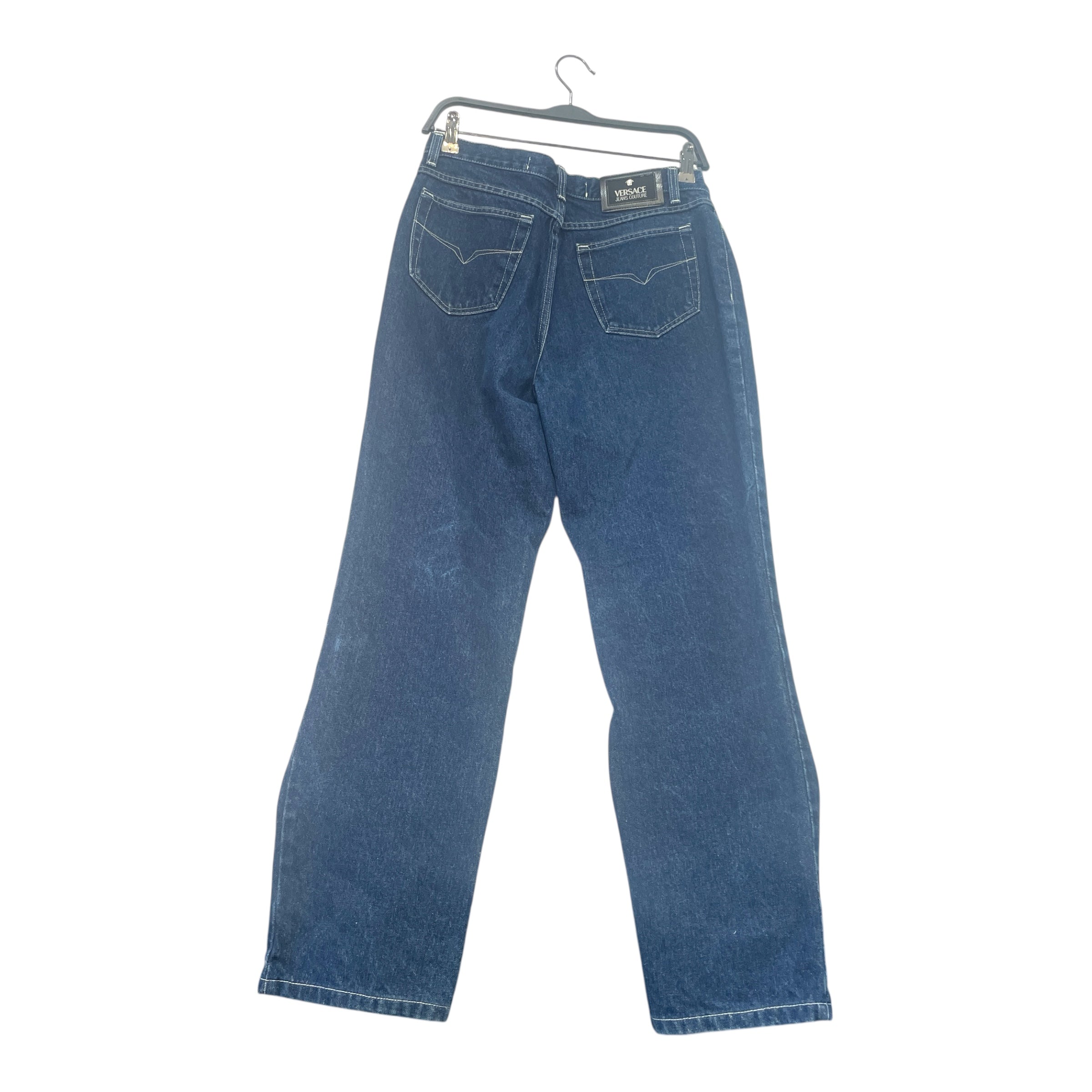VERSACE JEANS COUTURE/Bottoms/32/Cotton/BLU/ view 2