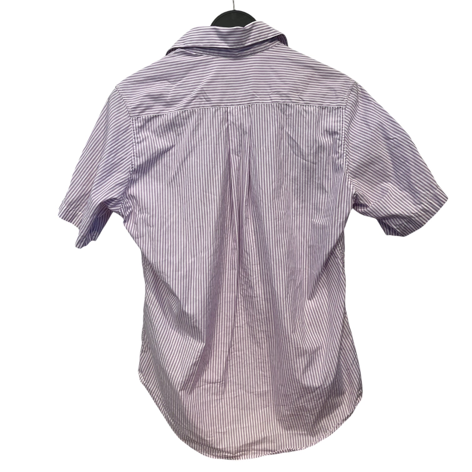 MARTINE ROSE/SS Shirt/S/Cotton/BLU/Stripe/LIGHT BLUE STRIPED BUTTON UP view 2