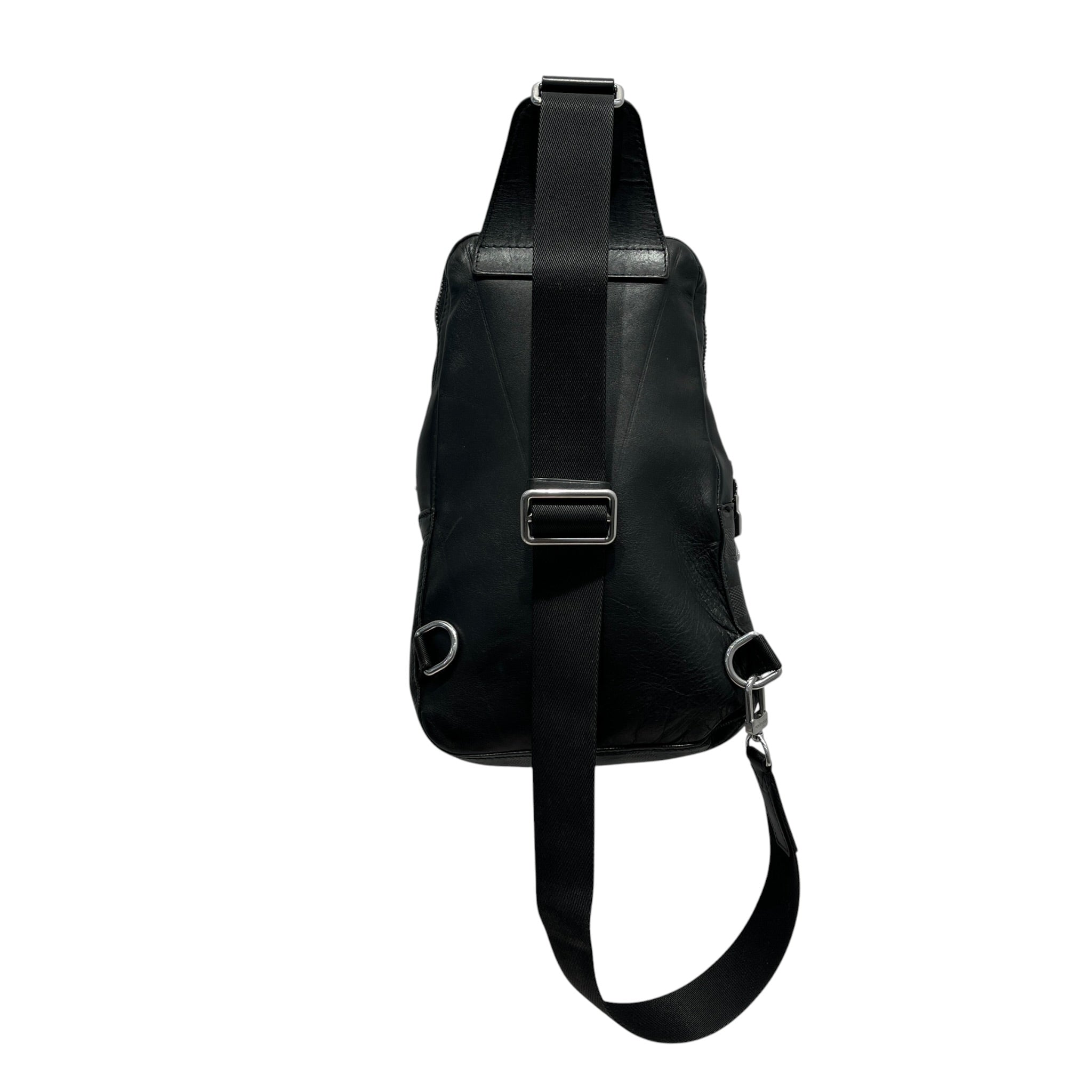 LOUIS VUITTON/Cross Body Bag/Leather/BLK/DAMIER GRAPHITE AVENUE SLING view 2
