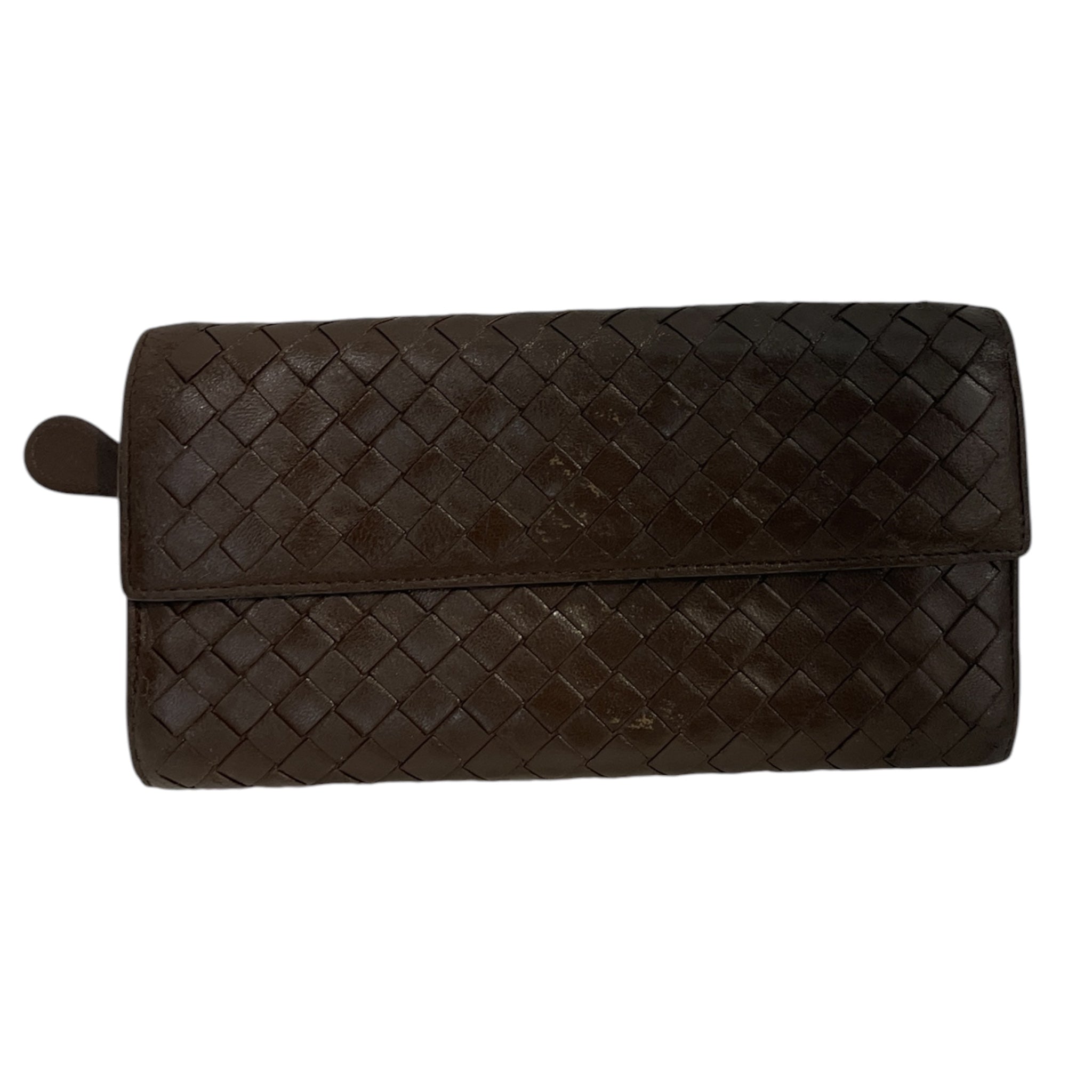 BOTTEGA VENETA/Long Wallet/Leather/BRW/M's/429T94B view 1