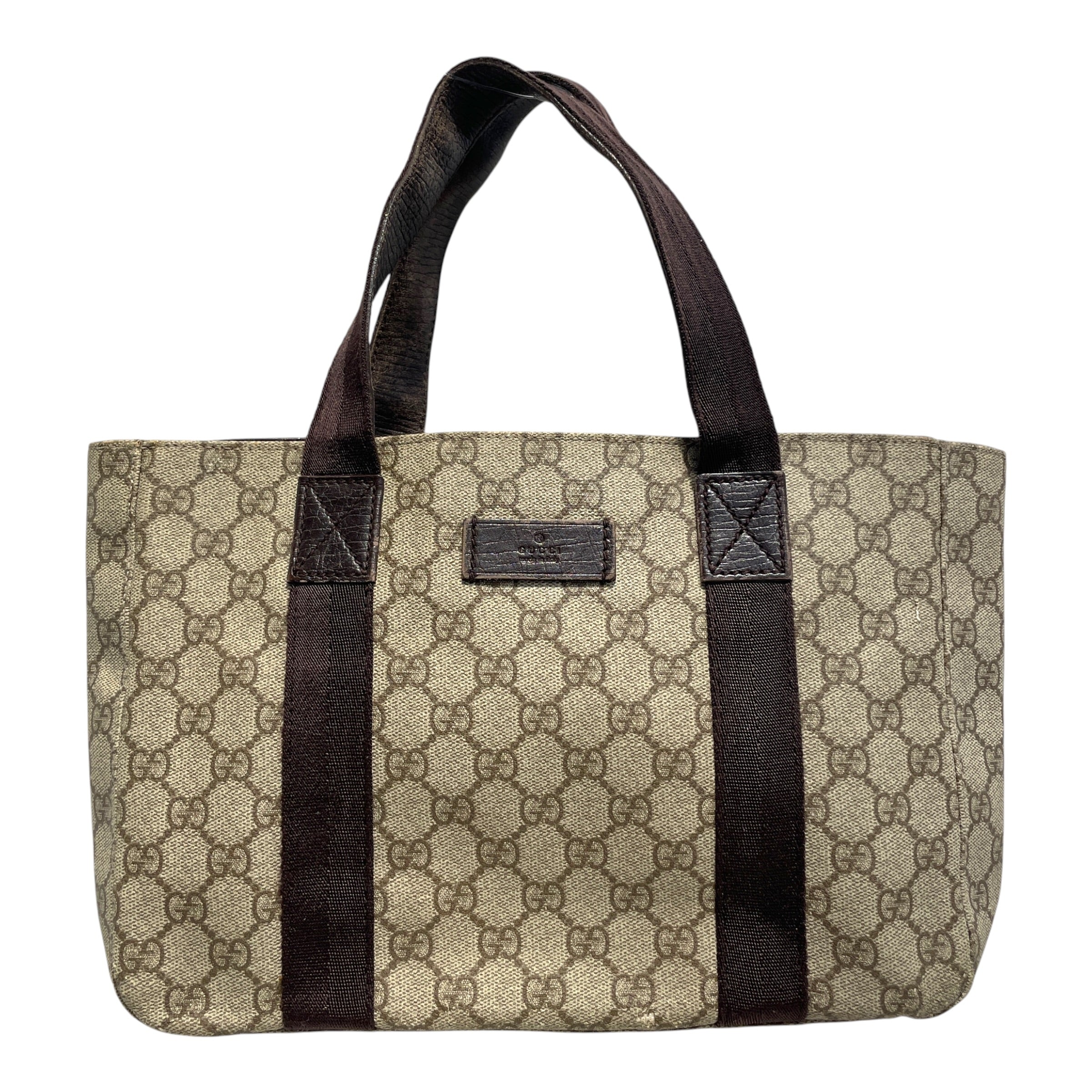 GUCCI/Tote Bag/Monogram/Leather/CML/Supreme GG Bag view 1