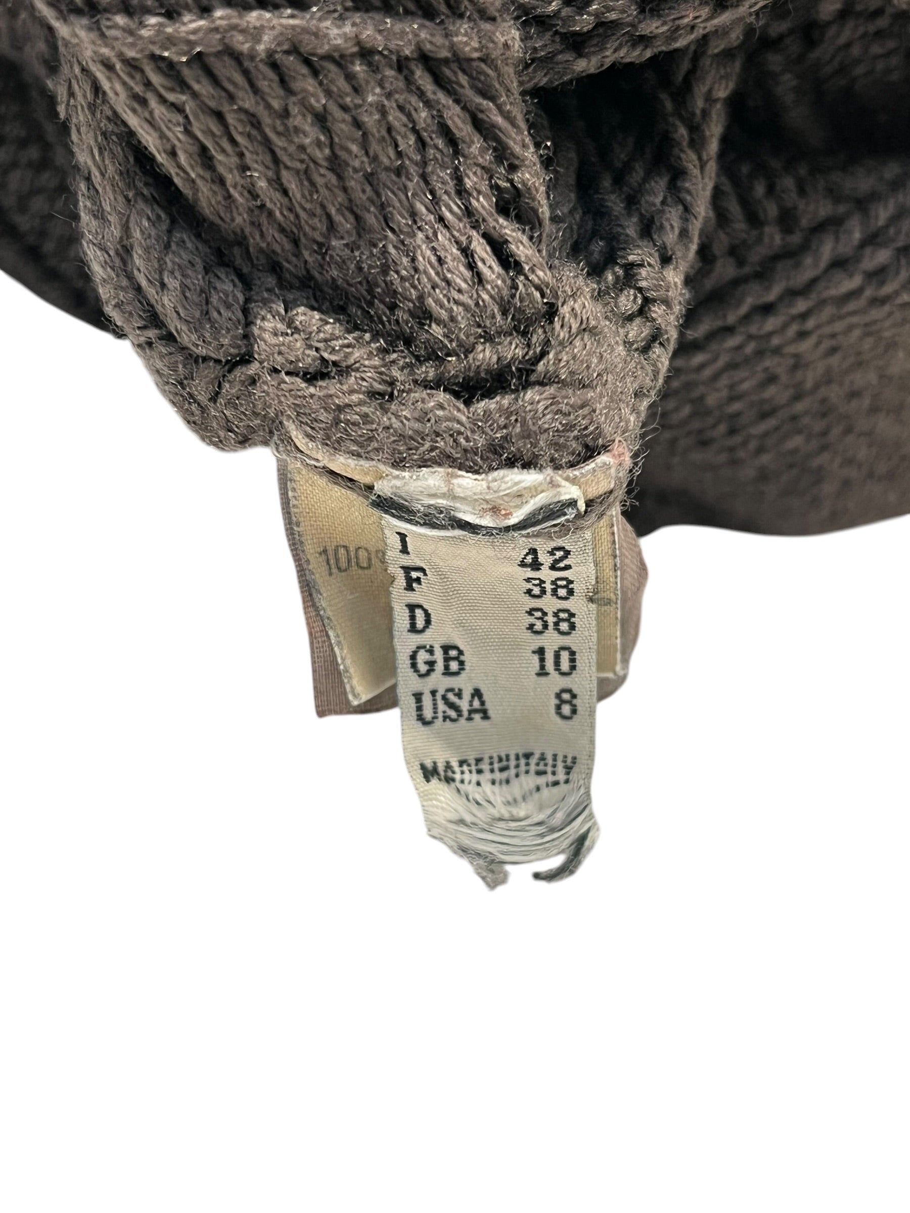 Rick Owens/Heavy Cardigan/Wool/BRW/ view 4