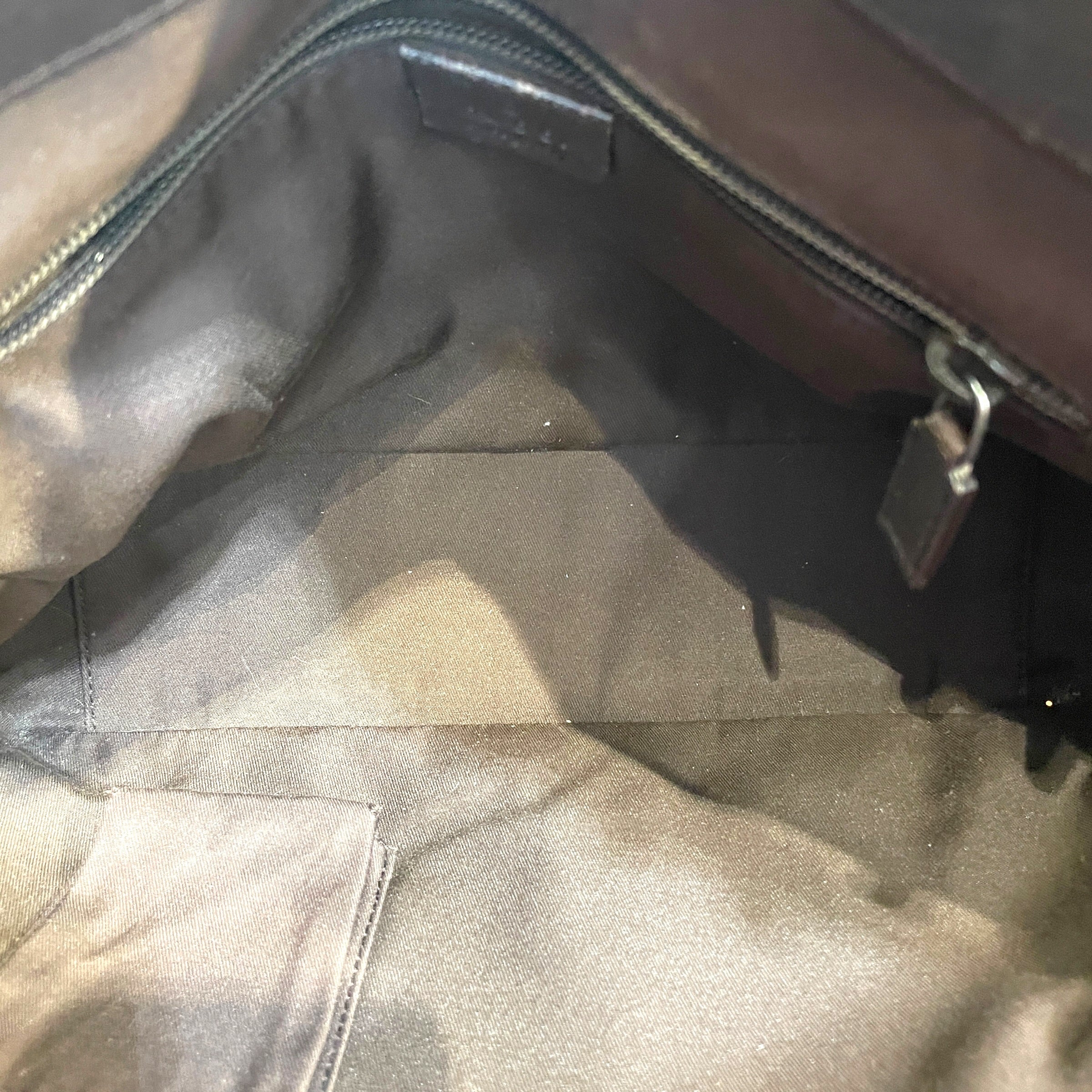 GUCCI/Tote Bag/Monogram/Leather/CML/Supreme GG Bag view 8