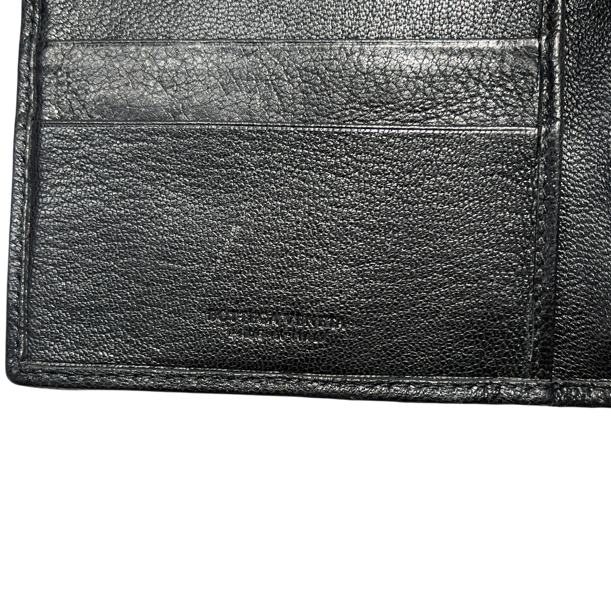 BOTTEGA VENETA/Wallet/Leather/BLK/INTRECCIATO WOVEN CORNERS view 5