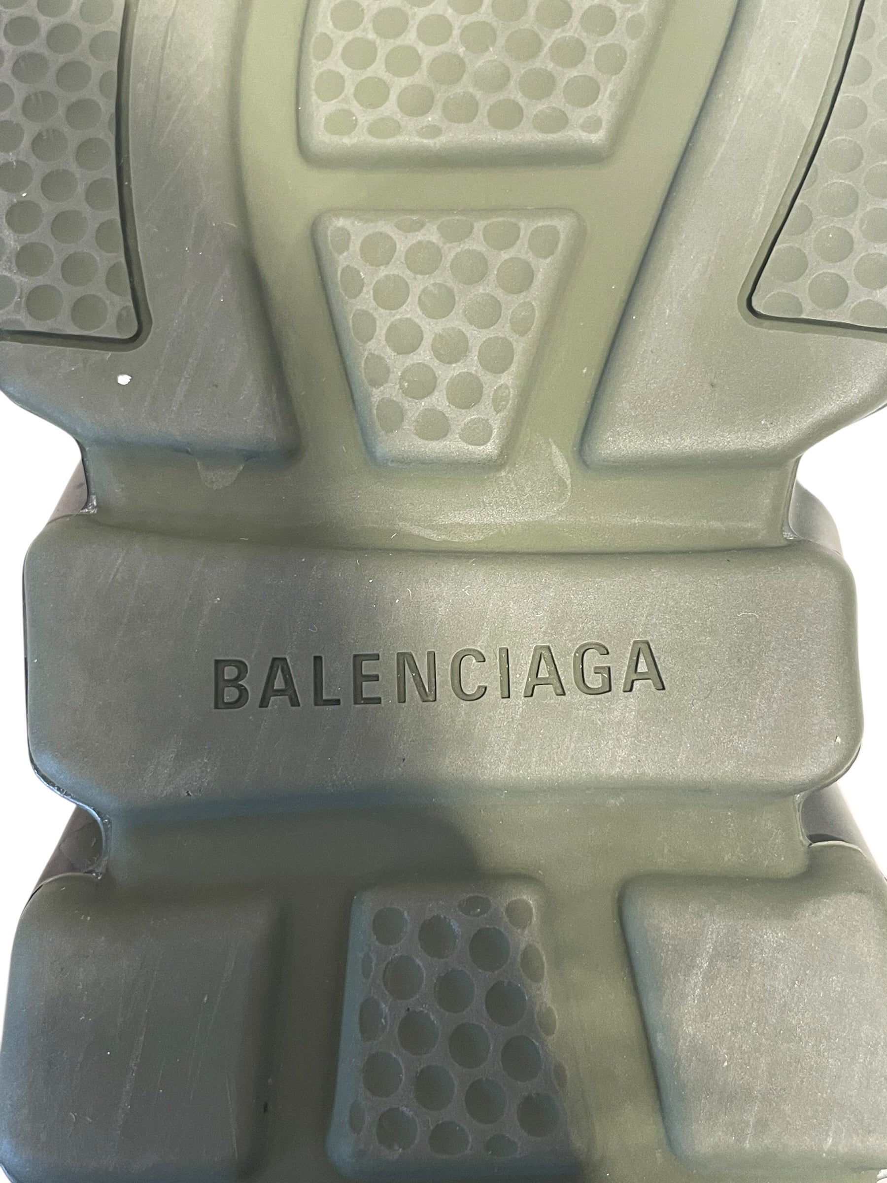 BALENCIAGA/Hi-Sneakers/US 7/Cotton/GRN/GRAFFITI SOLE SPEED TRAINER view 5