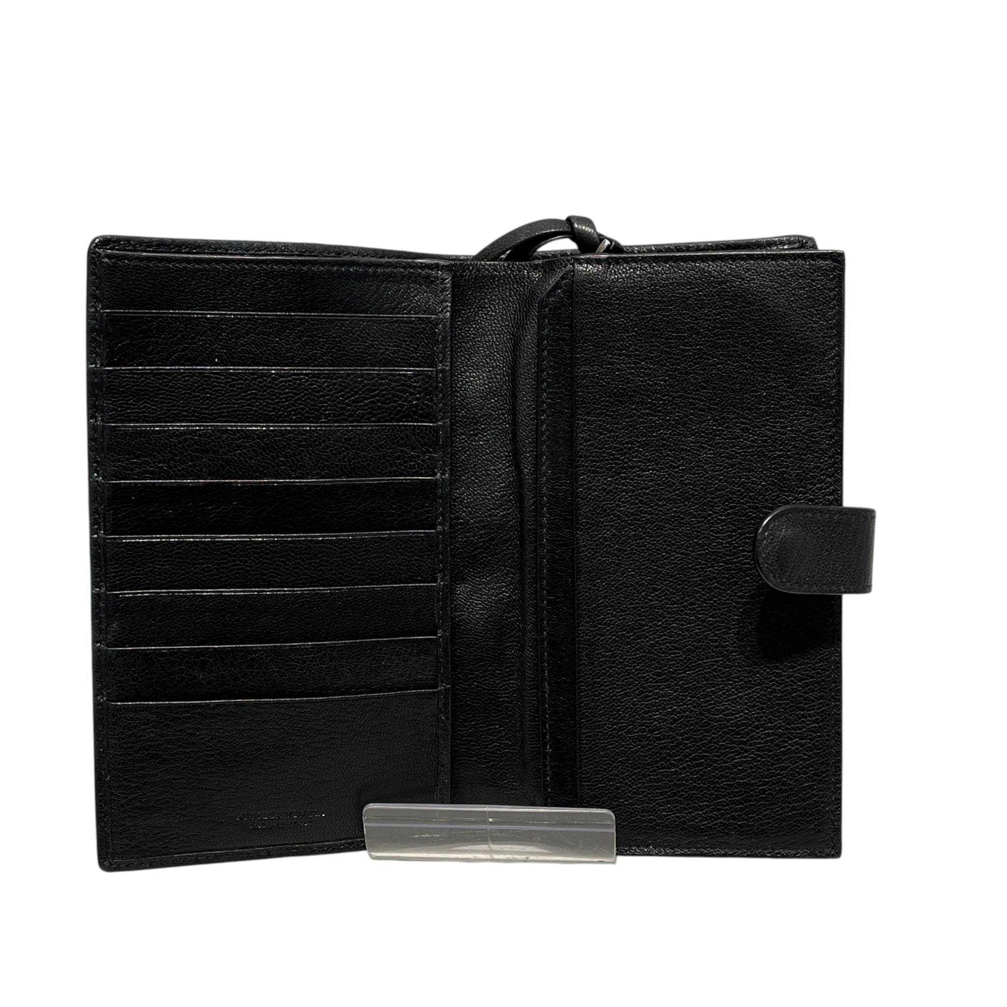 BOTTEGA VENETA/Wallet/Leather/BLK/INTRECCIATO WOVEN CORNERS view 4