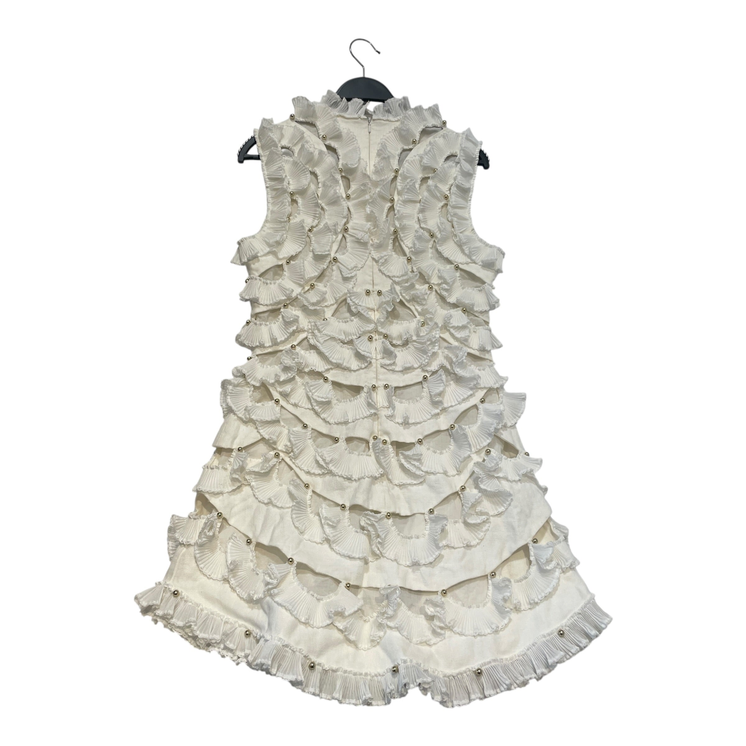 Zimmermann/SL Dress/2/Floral Pattern/Cotton/WHT/Frilled Mini view 2