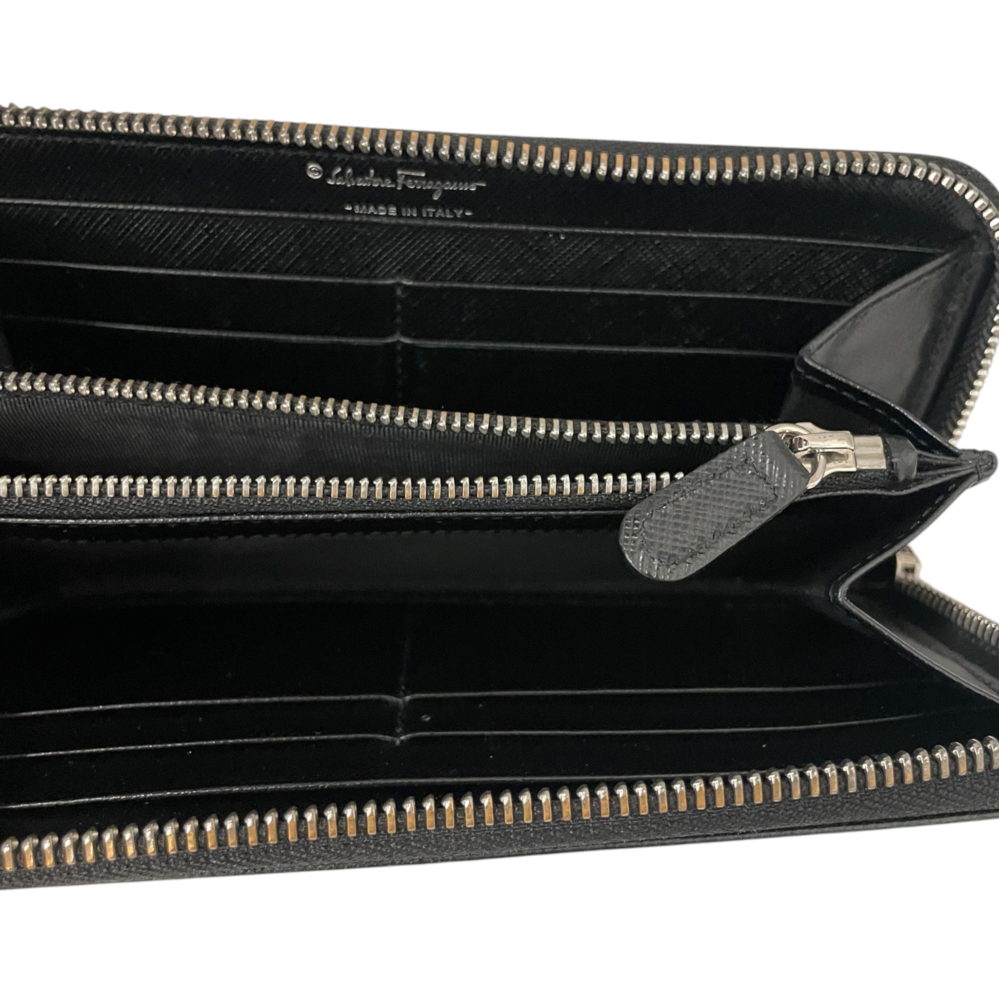 Salvatore Ferragamo/Long Wallet/Leather/BLK/L's/JP229959 view 3