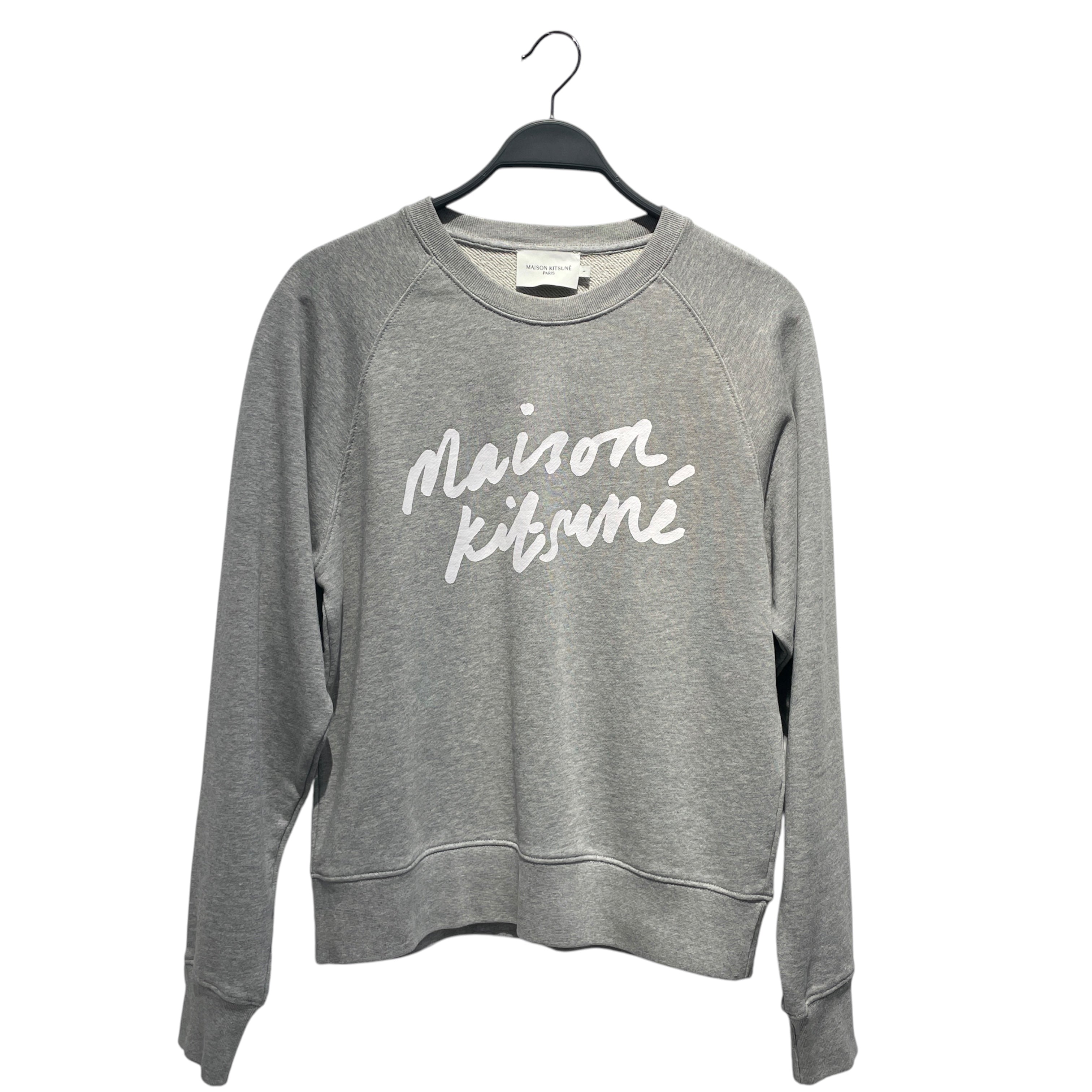 MAISON KITSUNE/Sweatshirt/L/Cotton/GRY/ view 1