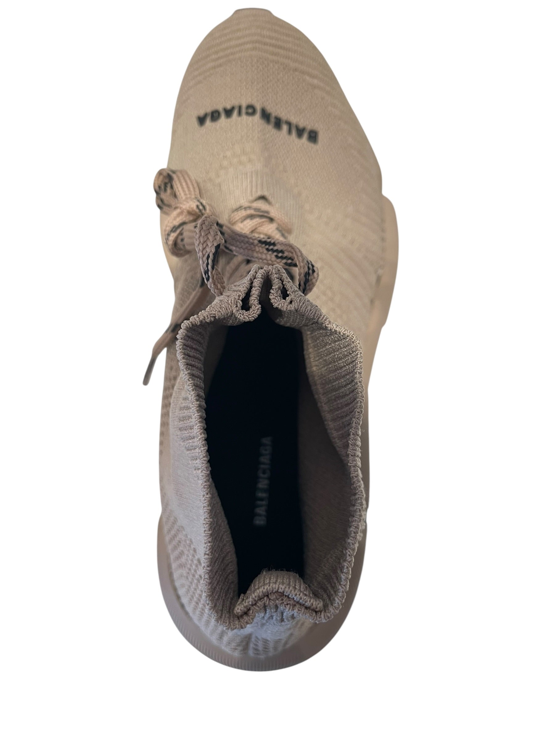 BALENCIAGA/Hi-Sneakers/EU 40/Cotton/BEG/Speed 2.0 view 4