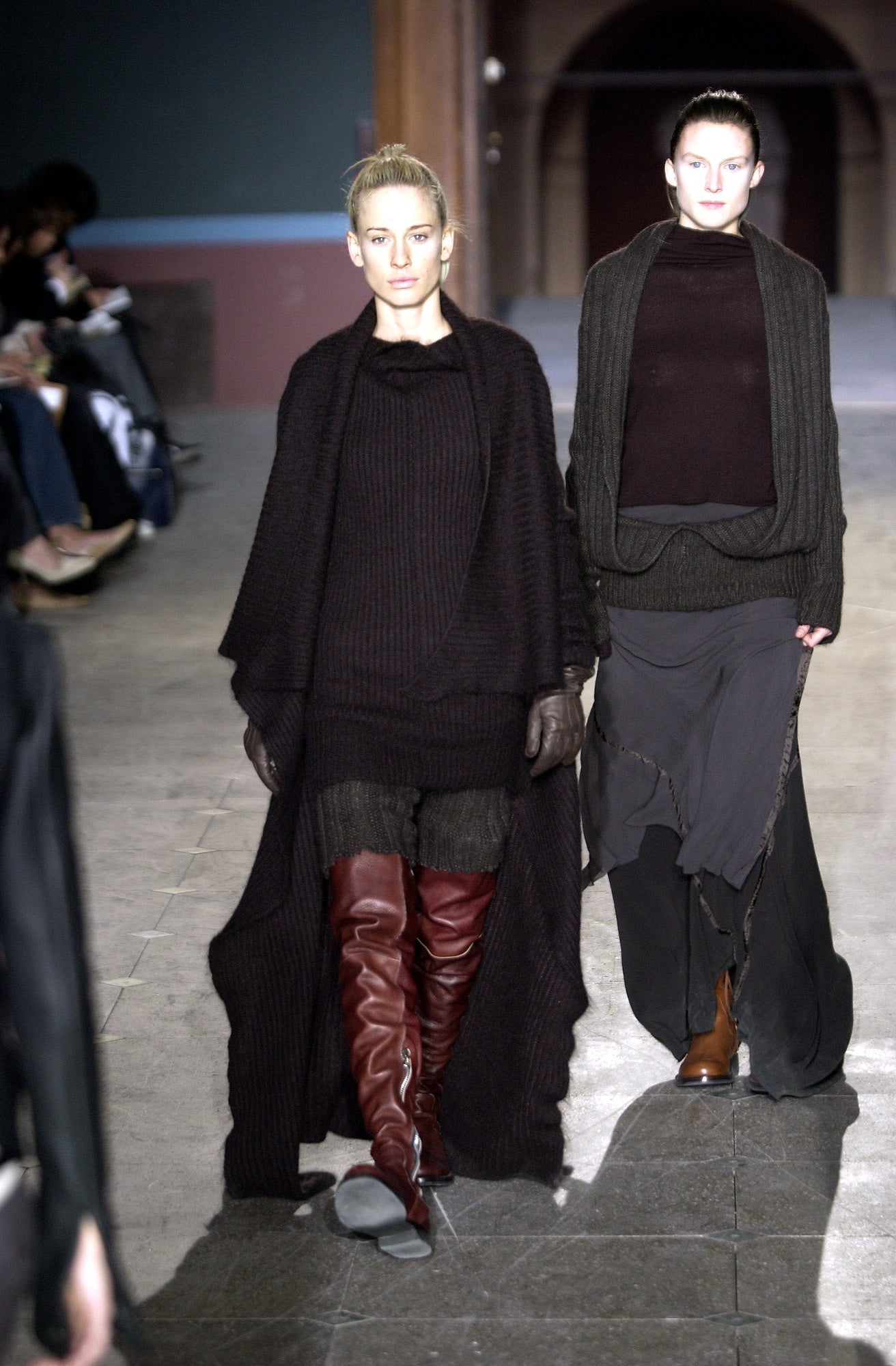 Rick Owens/Heavy Cardigan/Wool/BRW/ view 5