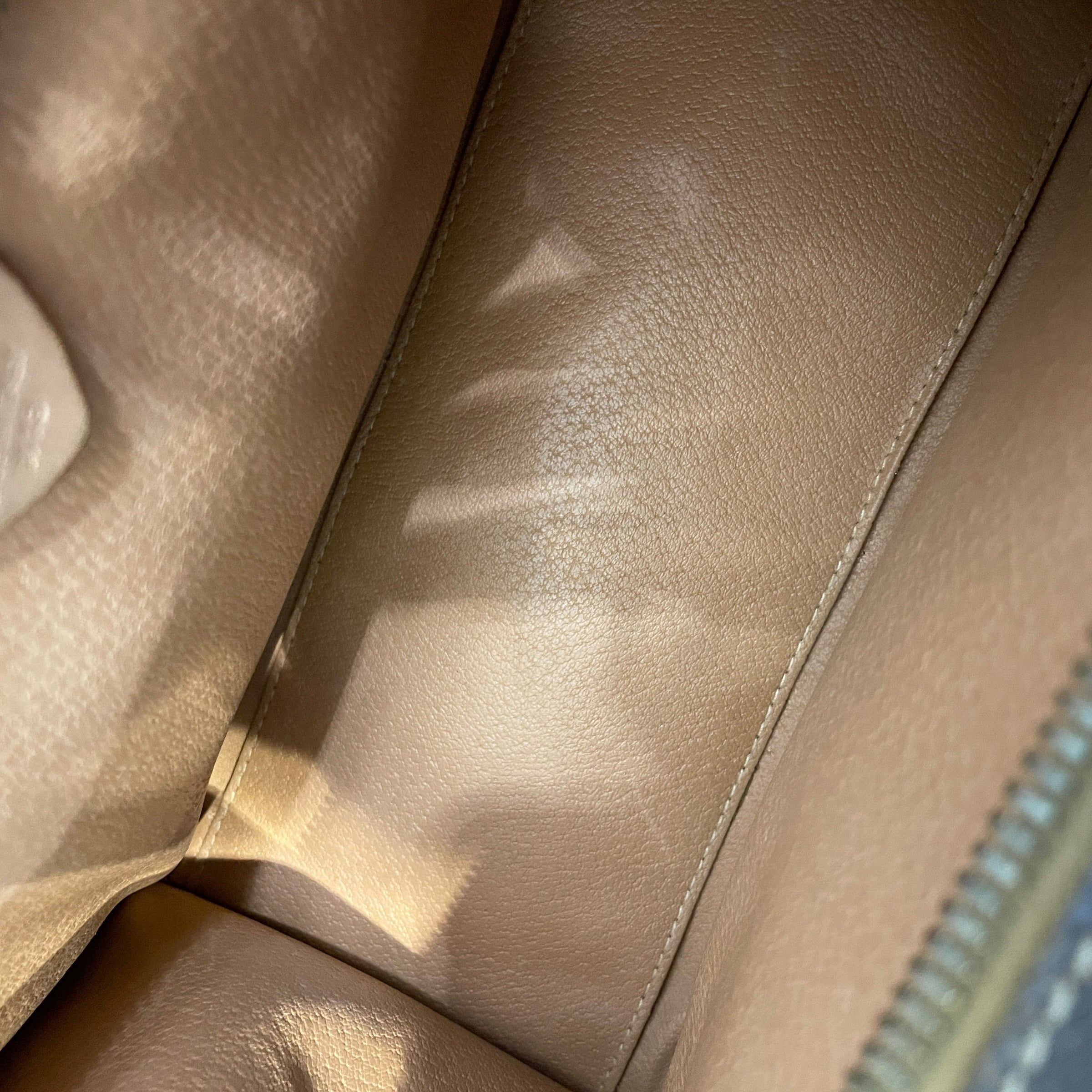 CELINE/Hand Bag/Monogram/Leather/BRW/Vintage Macadam Top view 8