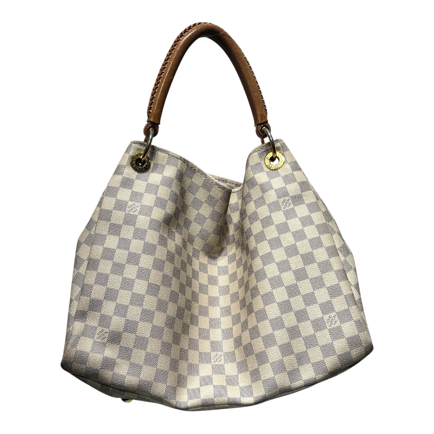 LOUIS VUITTON/Bag/Monogram/Leather/WHT/AZURE DAMIER TOTE view 2