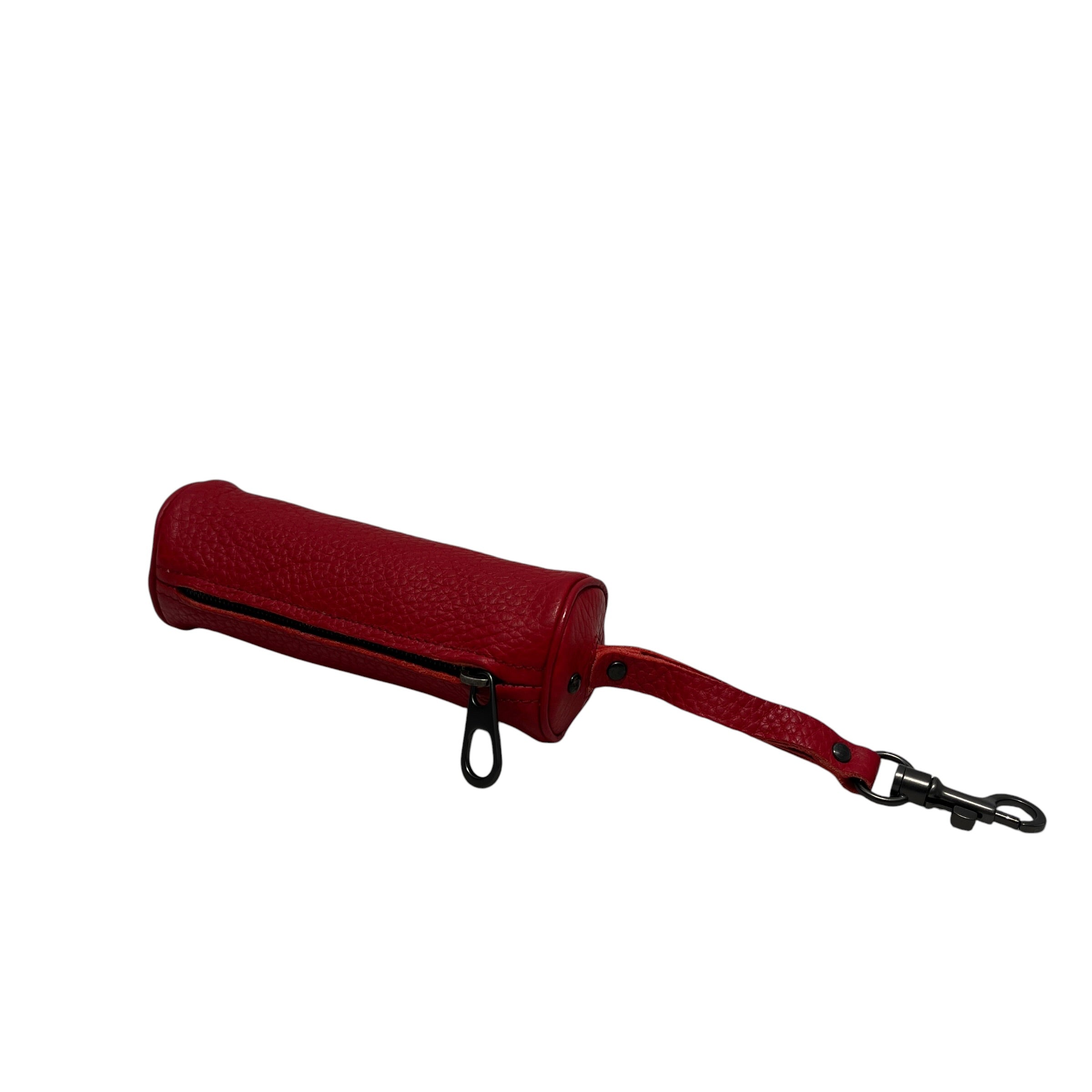 BOTTEGA VENETA/Accessories/Leather/RED/KEY CHAIN POUCH view 1