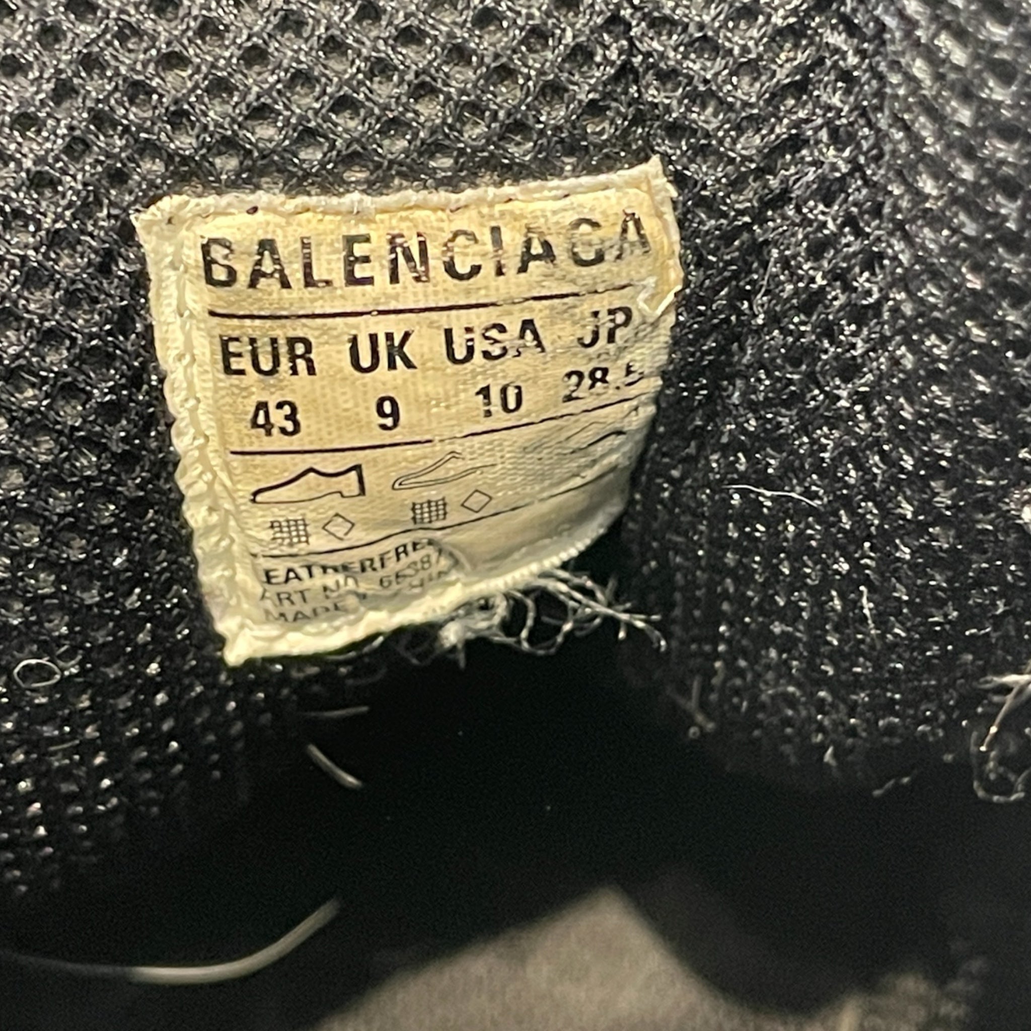 BALENCIAGA/Low-Sneakers/EU 43/Nylon/GRY/XPANDER BALENCI view 3